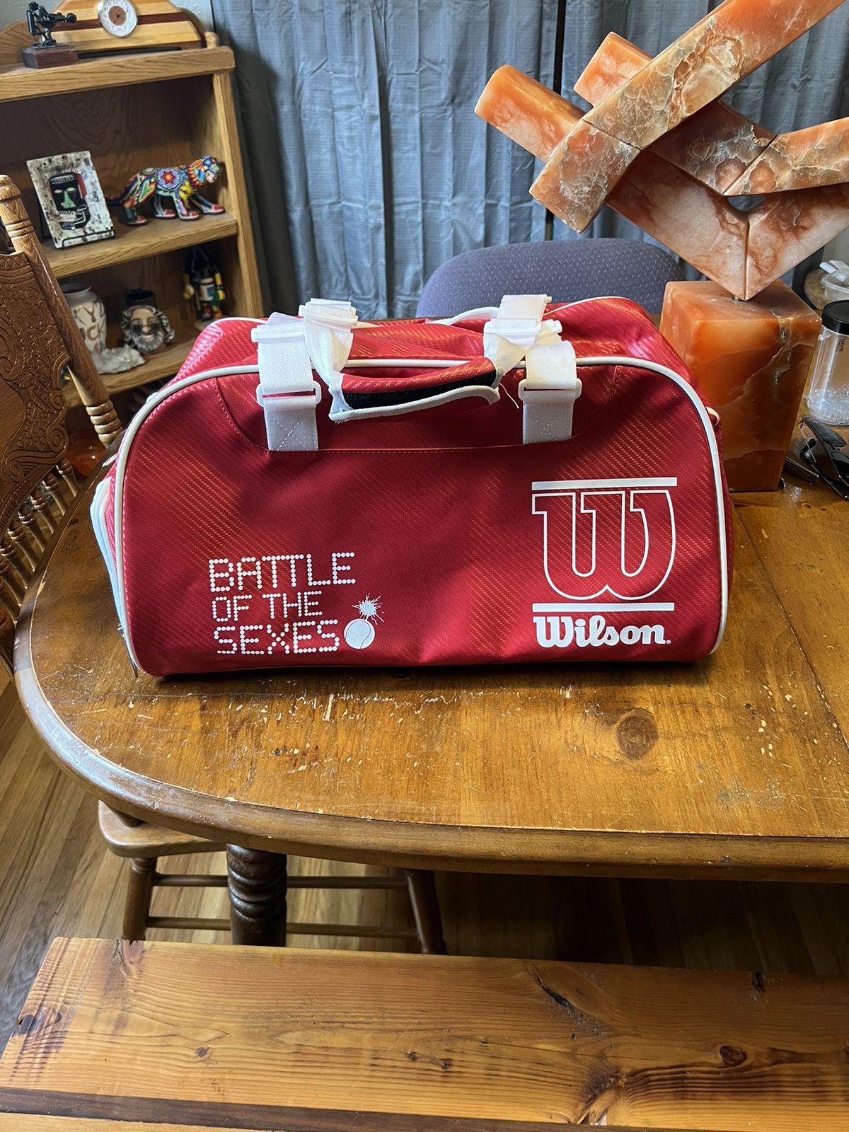 Vintage Battle of the Sexes Wilson Bag