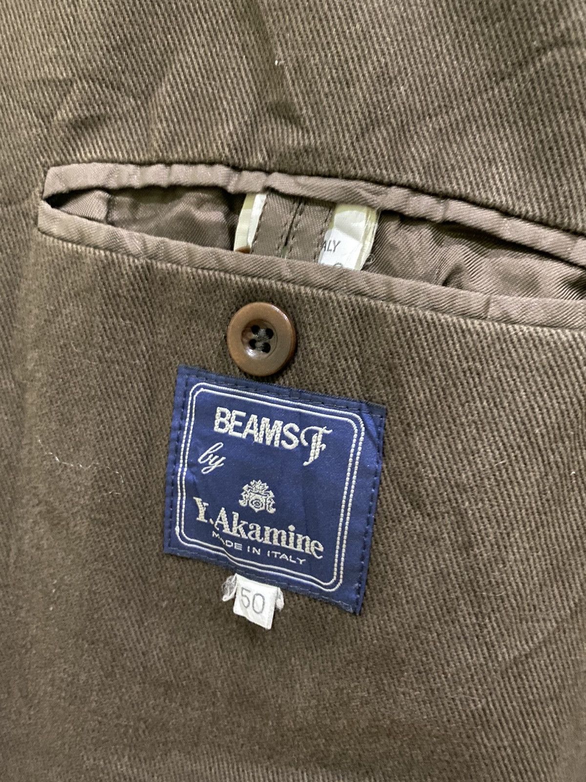 Beams Plus × Vintage Vintage Beams by Y.Akamine Made in Italy Cotton Jacket Size US L / EU 52-54 / 3 - 14 Thumbnail
