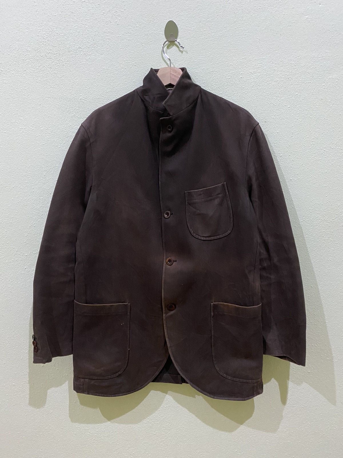 Beams Plus × Vintage Vintage Beams by Y.Akamine Made in Italy Cotton Jacket Size US L / EU 52-54 / 3 - 2 Thumbnail