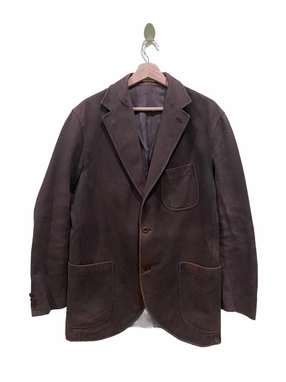 Beams Plus × Vintage Vintage Beams by Y.Akamine Made in Italy Cotton Jacket Size US L / EU 52-54 / 3 - 1 Thumbnail