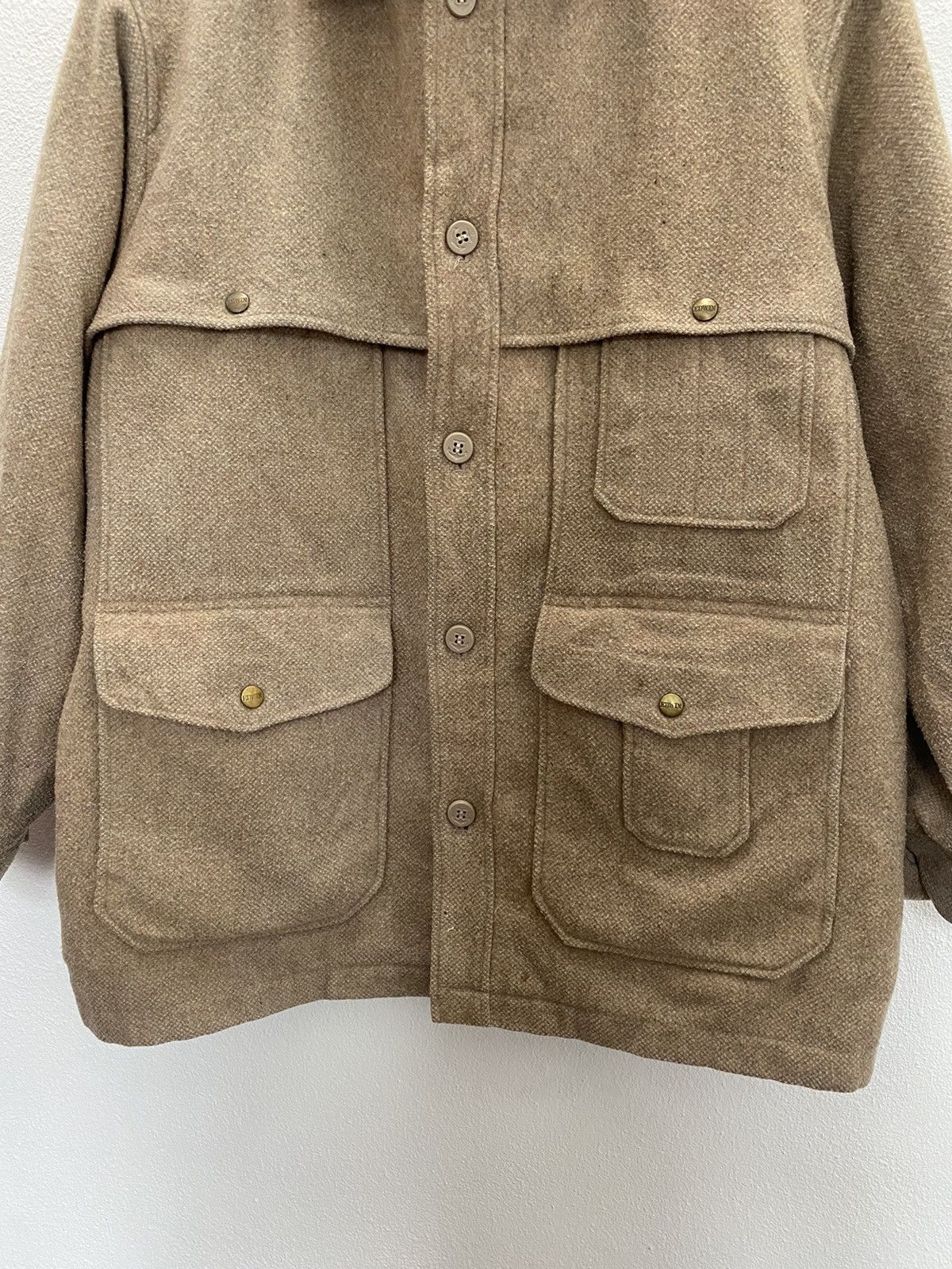 Edwin EDWIN GARMENT WOOL SURVIVAL MULTI POCKET JACKET Size US XL / EU 56 / 4 - 4 Thumbnail