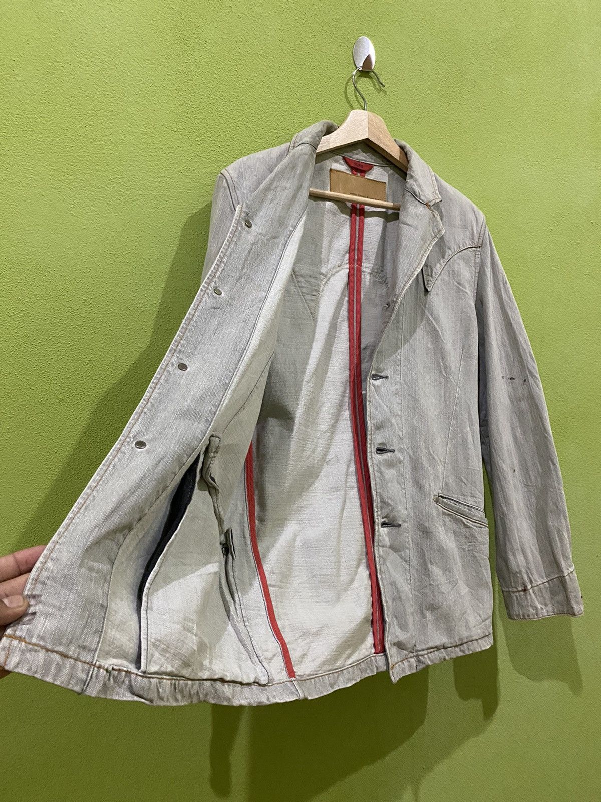 Denime × Edwin EDWIN 503 DENIM JACKET NICE DESIGN Size US M / EU 48-50 / 2 - 12 Thumbnail