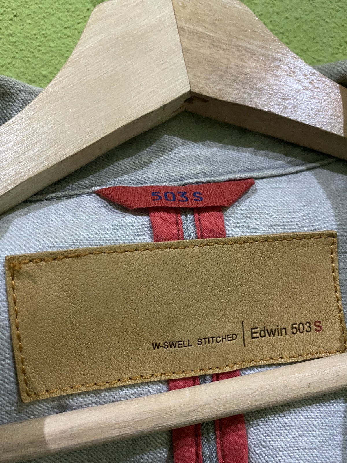 Denime × Edwin EDWIN 503 DENIM JACKET NICE DESIGN Size US M / EU 48-50 / 2 - 14 Thumbnail