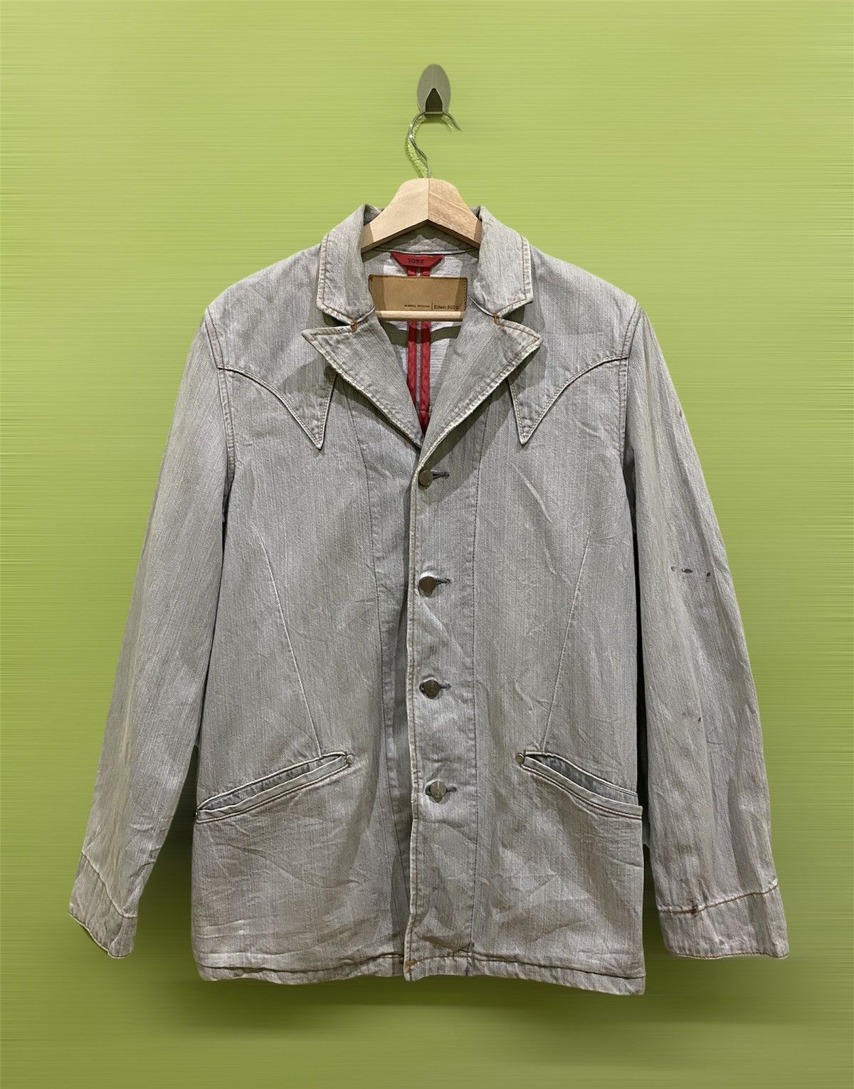 image of Edwin 503 Denim Jacket Nice Design, Men's (Size Medium)