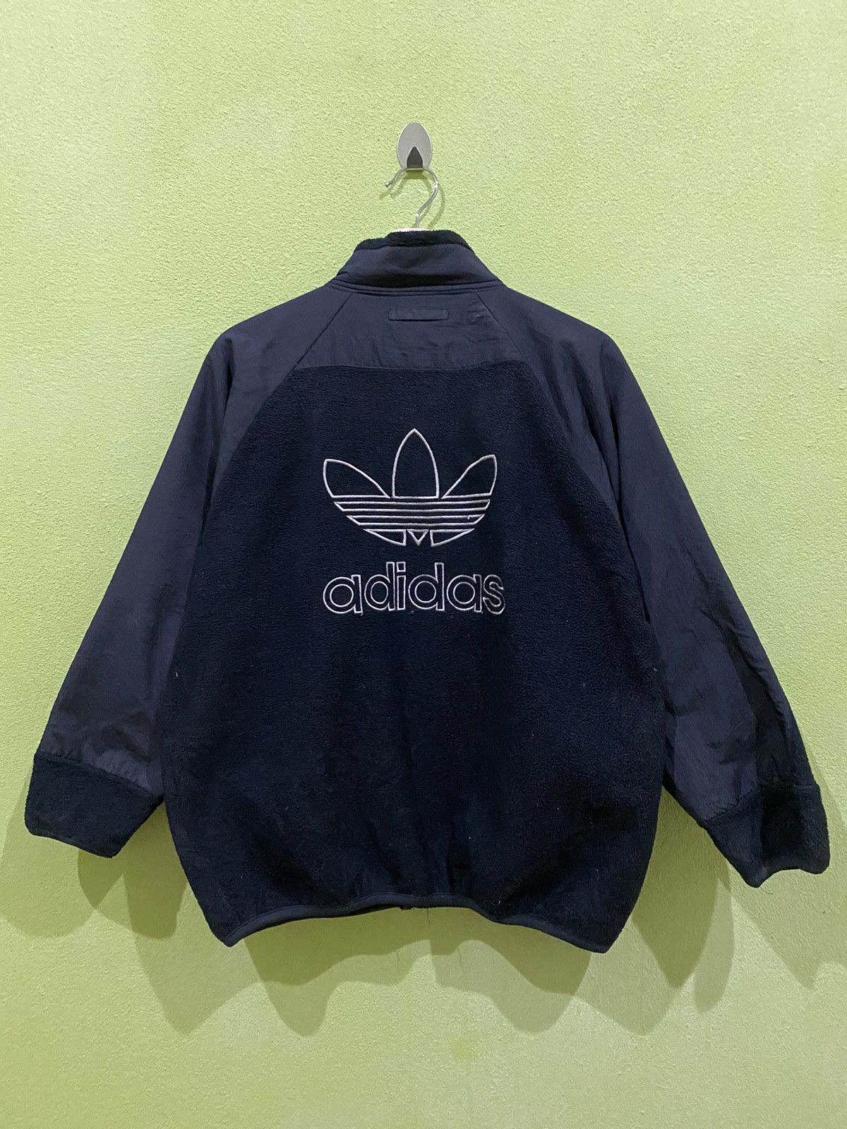 Adidas × Vintage VINTAGE ADIDAS EMBROIDED BIG LOGO SWEATER Size US M / EU 48-50 / 2 - 2 Thumbnail