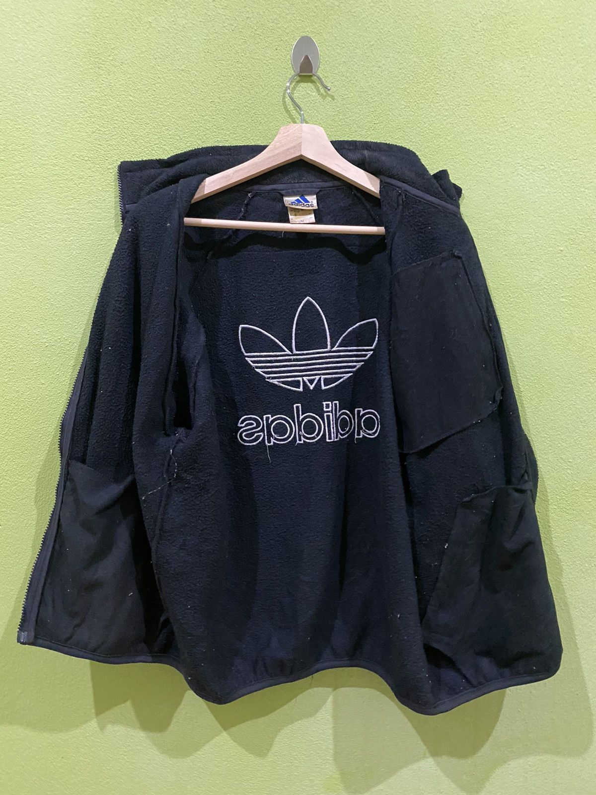 Adidas × Vintage VINTAGE ADIDAS EMBROIDED BIG LOGO SWEATER Size US M / EU 48-50 / 2 - 7 Thumbnail