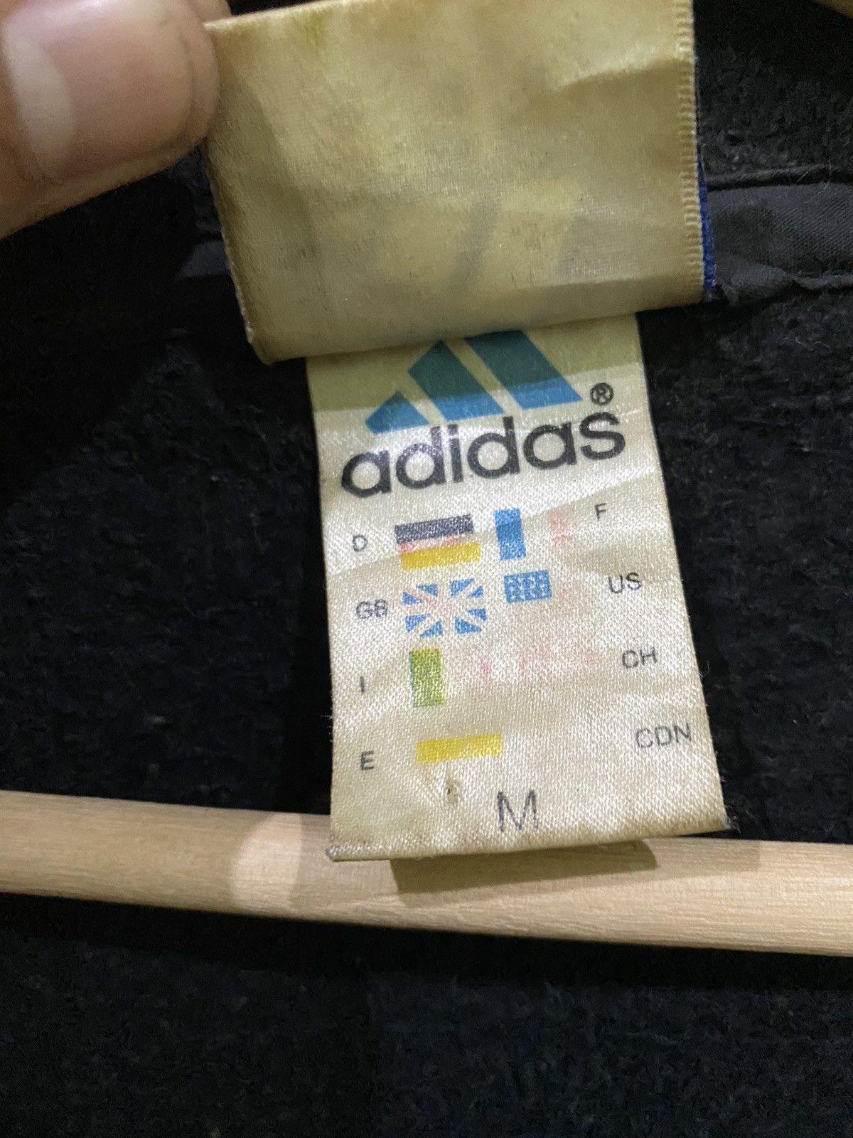 Adidas × Vintage VINTAGE ADIDAS EMBROIDED BIG LOGO SWEATER Size US M / EU 48-50 / 2 - 8 Thumbnail