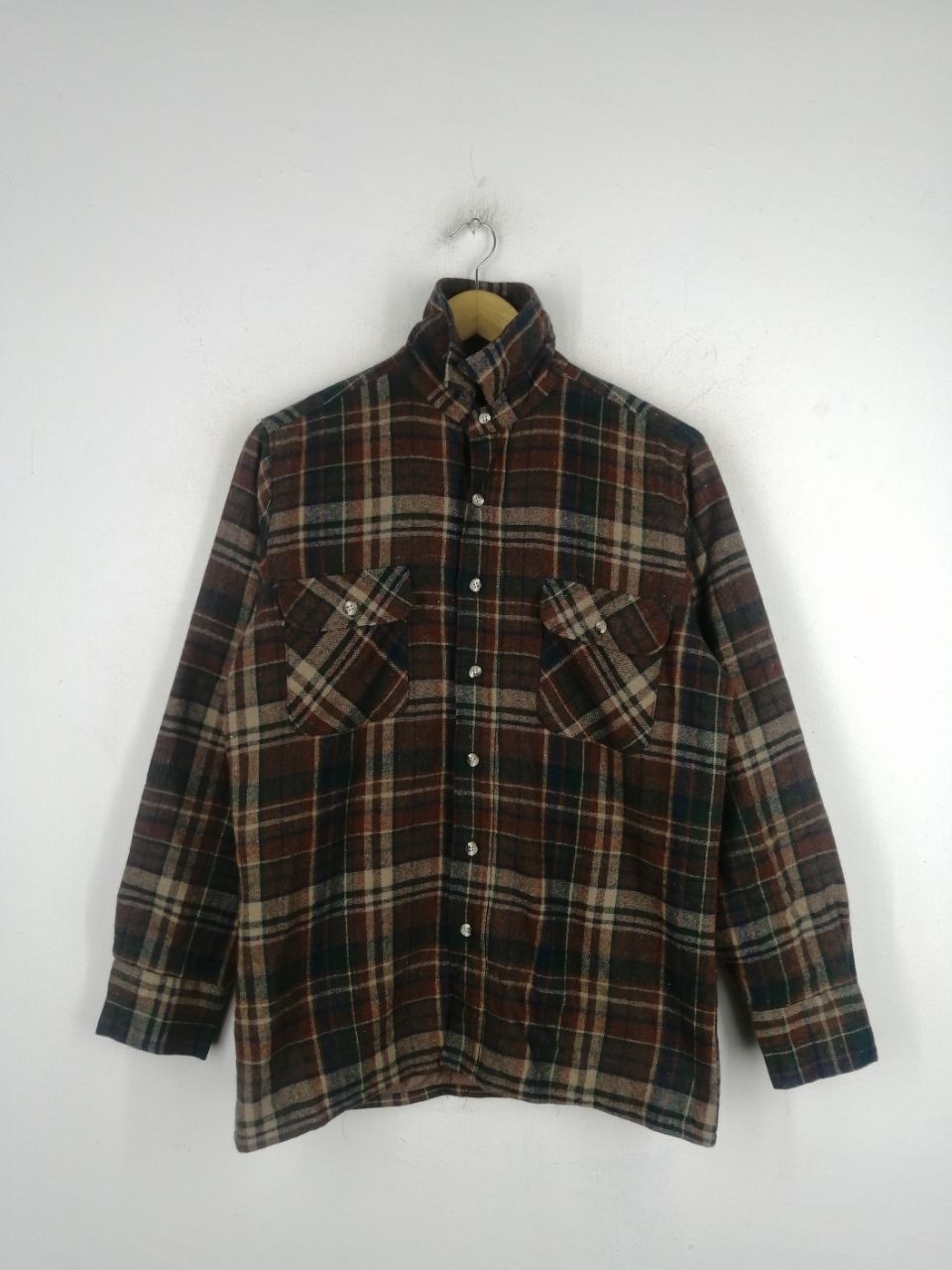 High Sierra × Japanese Brand × Vintage High Sierra Oversize Flannel Size US S / EU 44-46 / 1 - 1 Thumbnail
