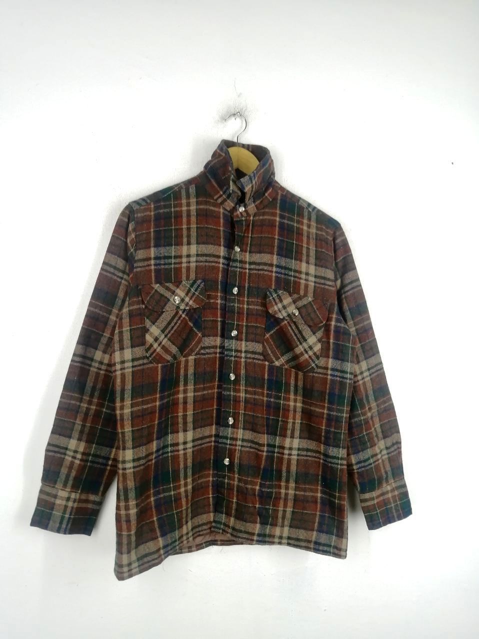 High Sierra × Japanese Brand × Vintage High Sierra Oversize Flannel Size US S / EU 44-46 / 1 - 2 Thumbnail