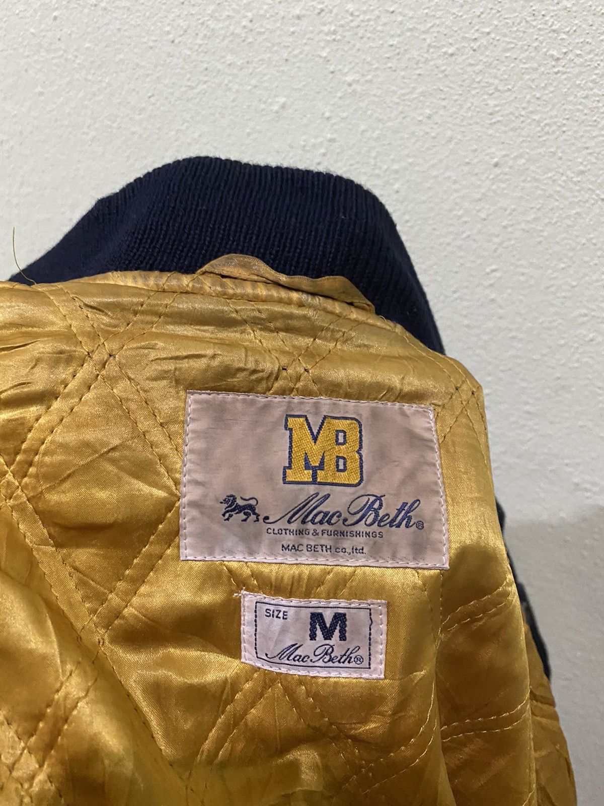 Vintage Vintage Mac Beth Varsity Jacket Size US M / EU 48-50 / 2 - 11 Thumbnail
