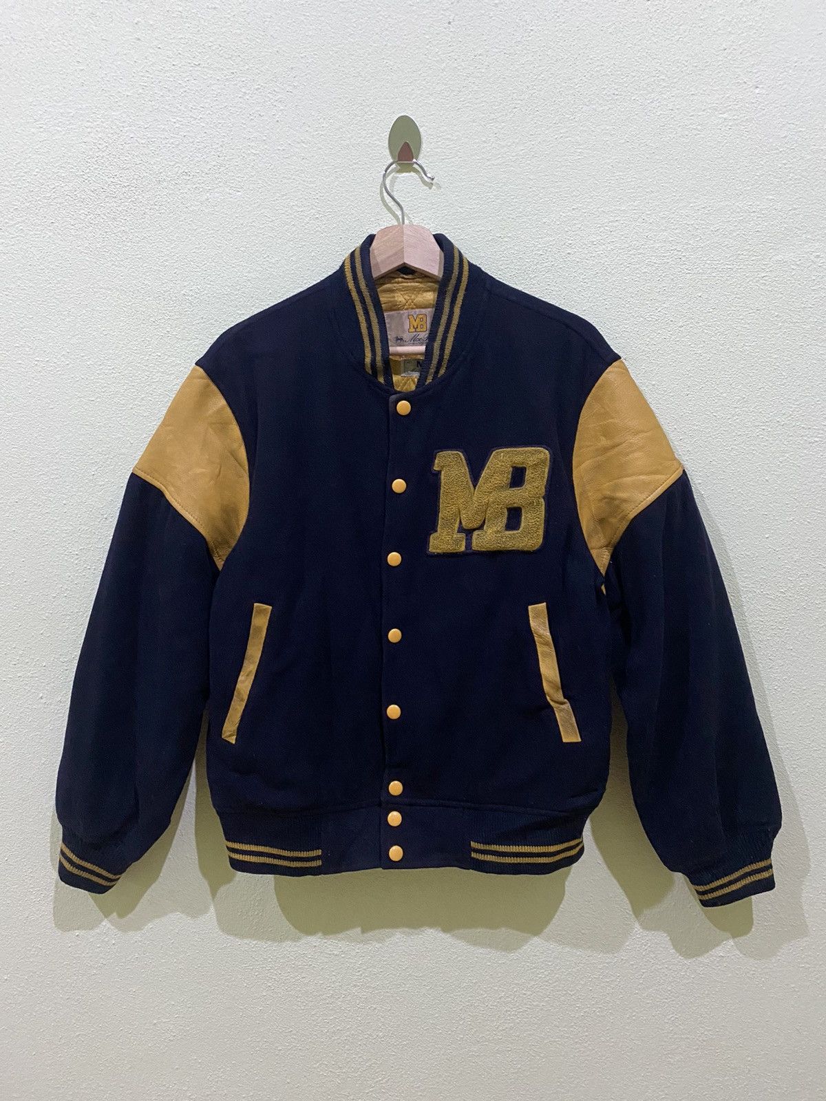 Vintage Vintage Mac Beth Varsity Jacket Size US M / EU 48-50 / 2 - 2 Thumbnail