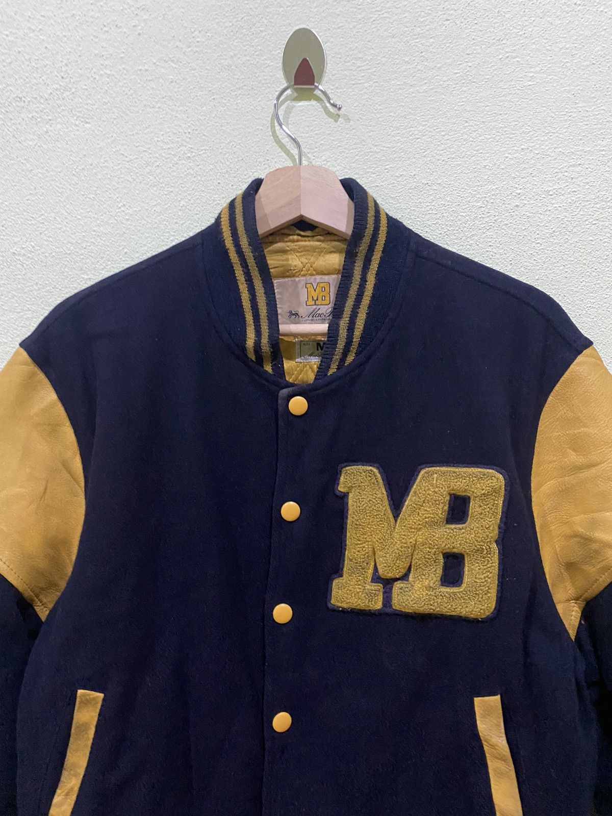 Vintage Vintage Mac Beth Varsity Jacket Size US M / EU 48-50 / 2 - 3 Thumbnail