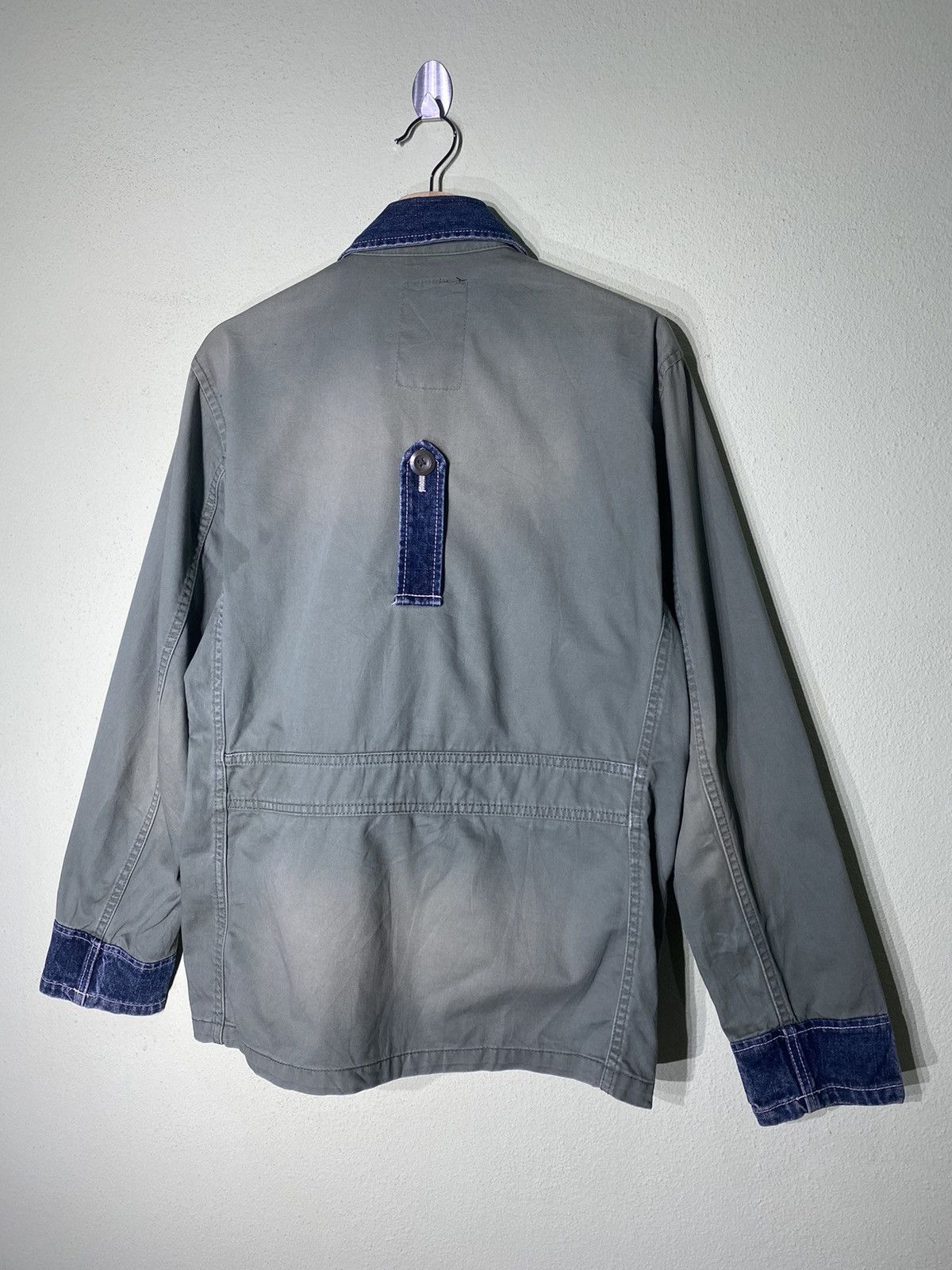 Avirex AVIREX MILITARY DENIME POCKET JACKET Size US L / EU 52-54 / 3 - 6 Thumbnail