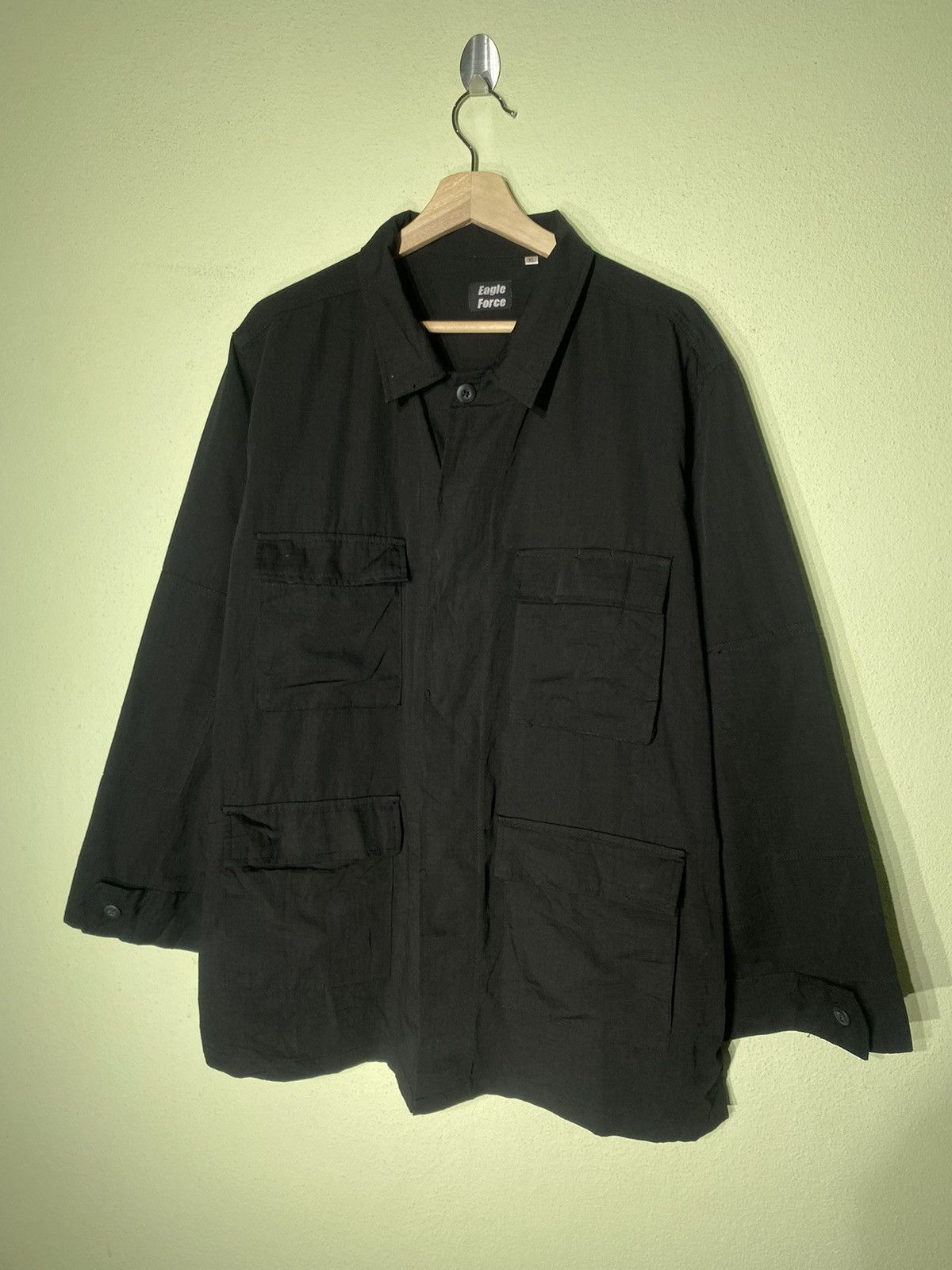 Vintage Vintage Eagle Force Coat Combat Size US XL / EU 56 / 4 - 2 Thumbnail