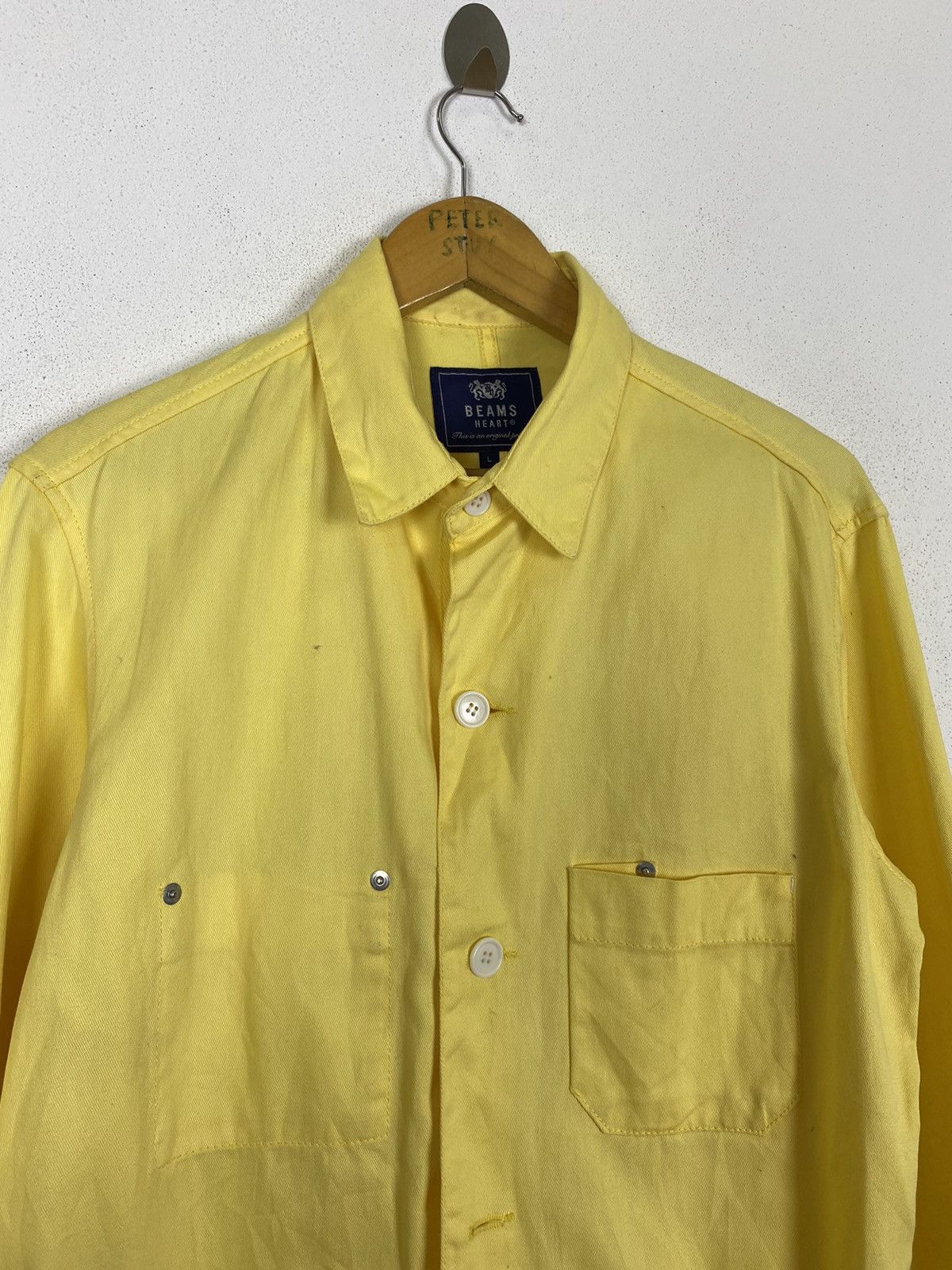 Beams Plus × Designer BEAMS HEARTS COTTON FOUR POCKET JACKET Size US L / EU 52-54 / 3 - 3 Thumbnail