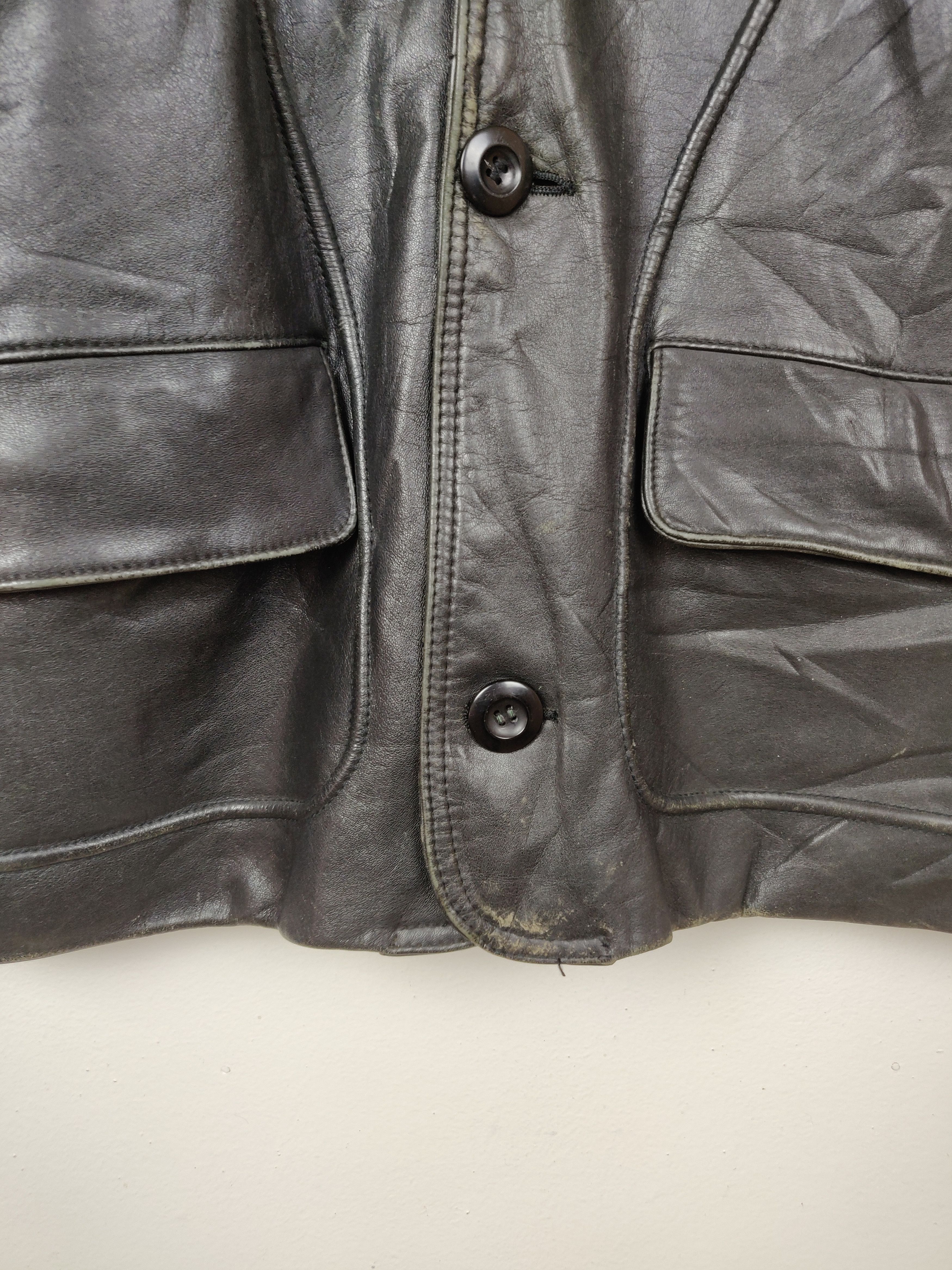 Chevignon Vintage Chevignon Double Rider Genuine Leather Jacket Size US L / EU 52-54 / 3 - 8 Thumbnail