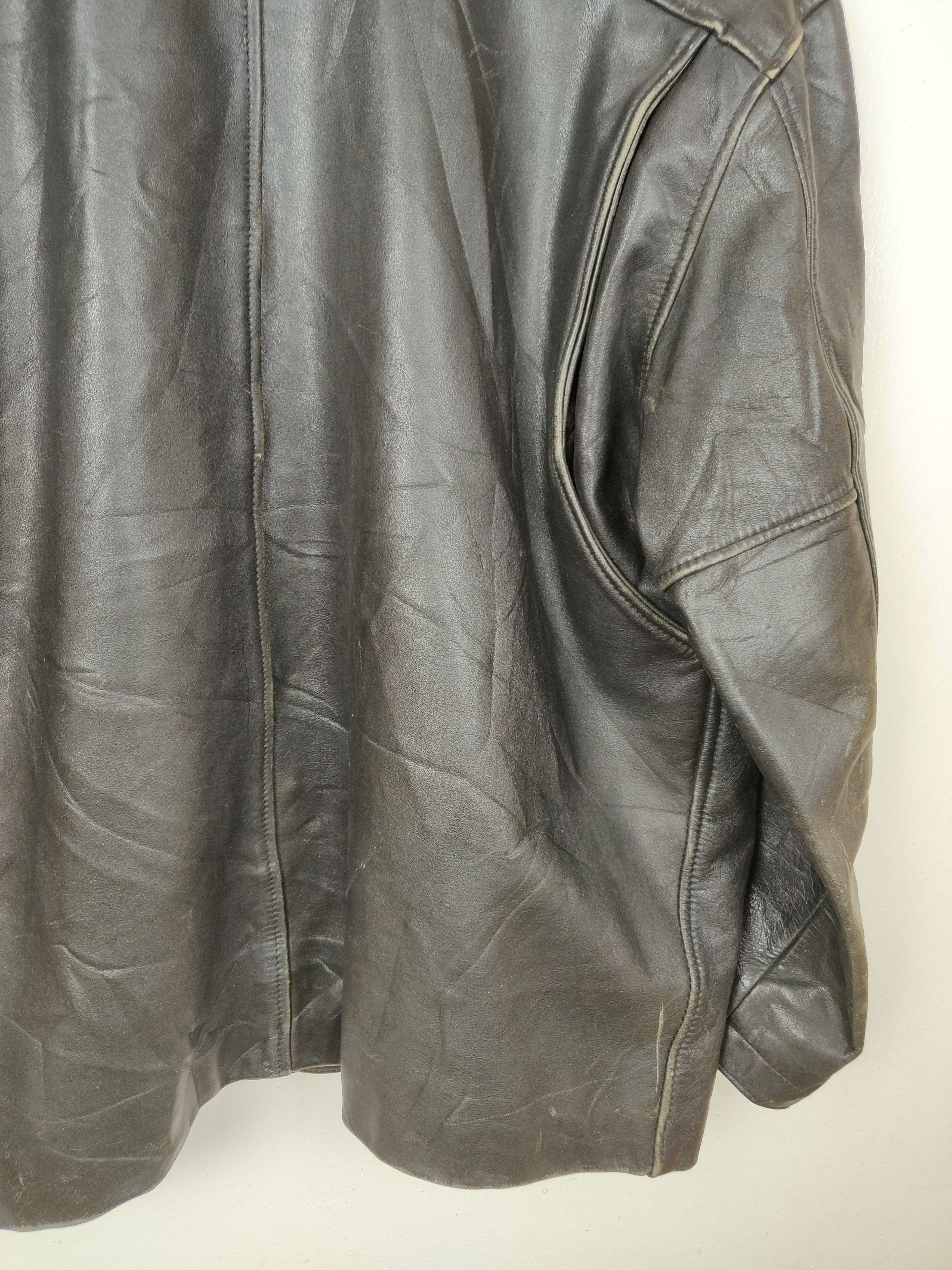 Chevignon Vintage Chevignon Double Rider Genuine Leather Jacket Size US L / EU 52-54 / 3 - 14 Thumbnail