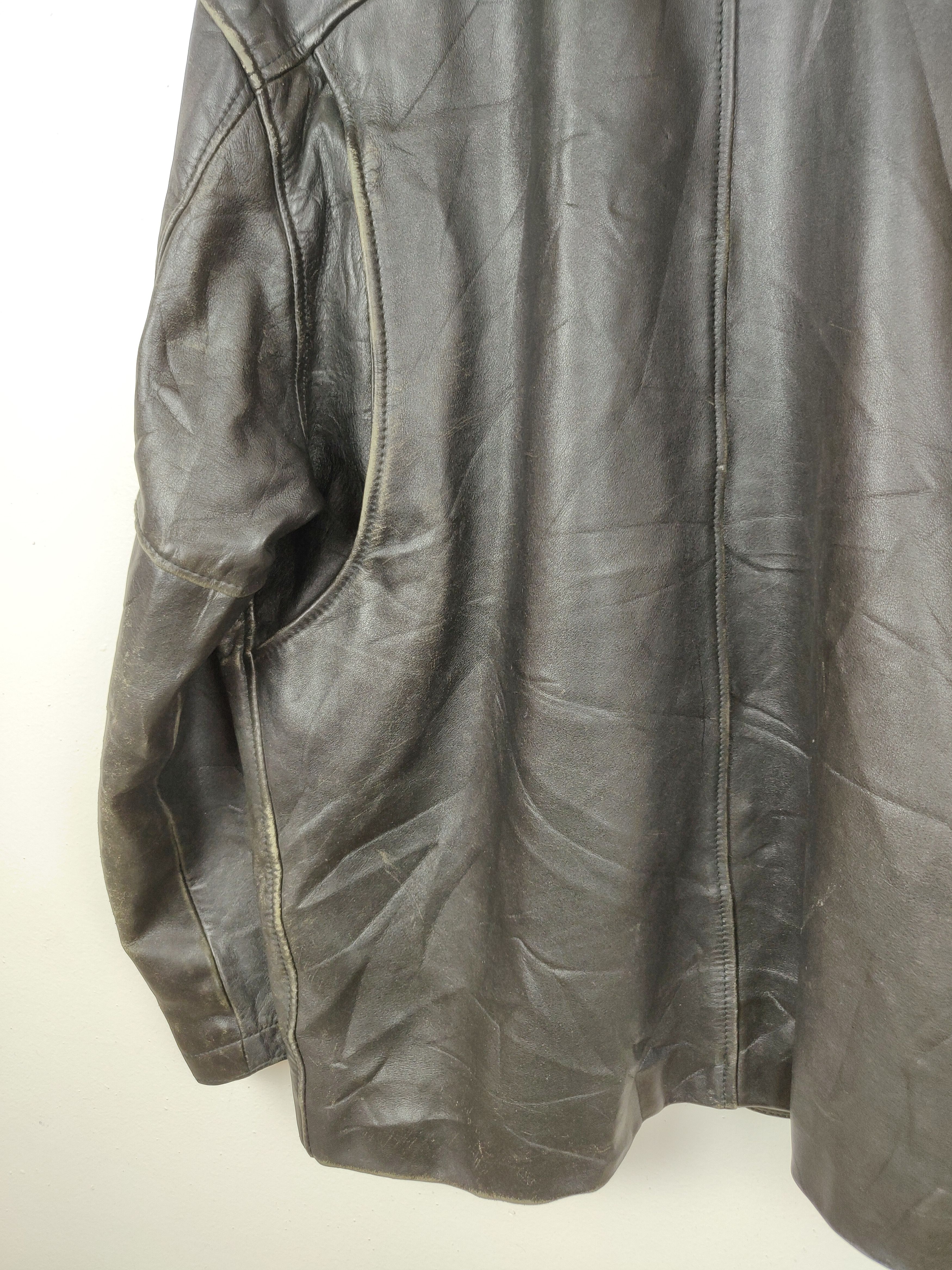 Chevignon Vintage Chevignon Double Rider Genuine Leather Jacket Size US L / EU 52-54 / 3 - 13 Thumbnail