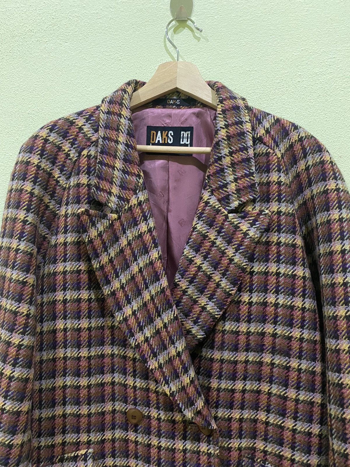 DAKS × Designer DARK ENGLAND WOOL JACKET Size US L / EU 52-54 / 3 - 5 Thumbnail