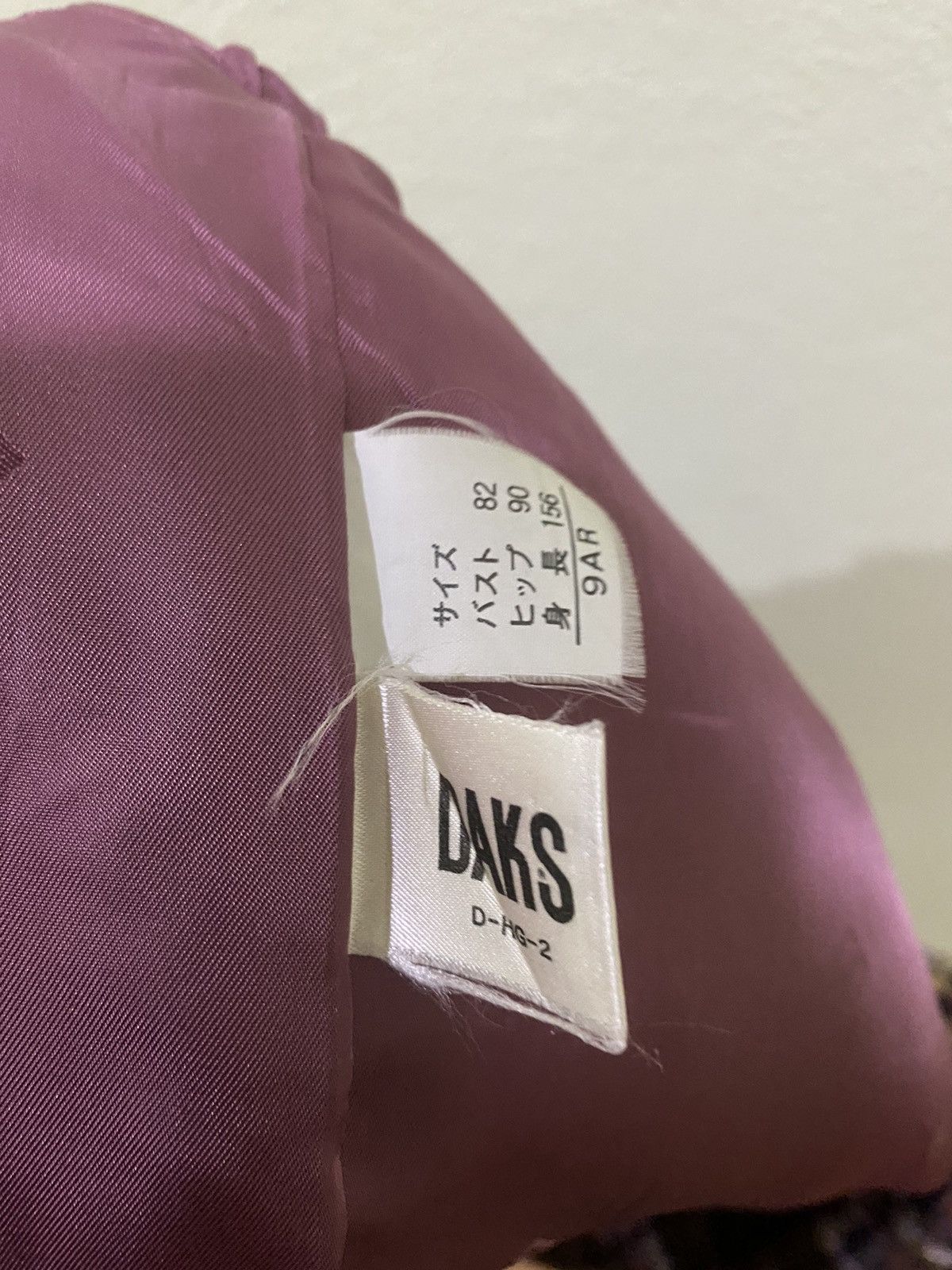 DAKS × Designer DARK ENGLAND WOOL JACKET Size US L / EU 52-54 / 3 - 14 Thumbnail