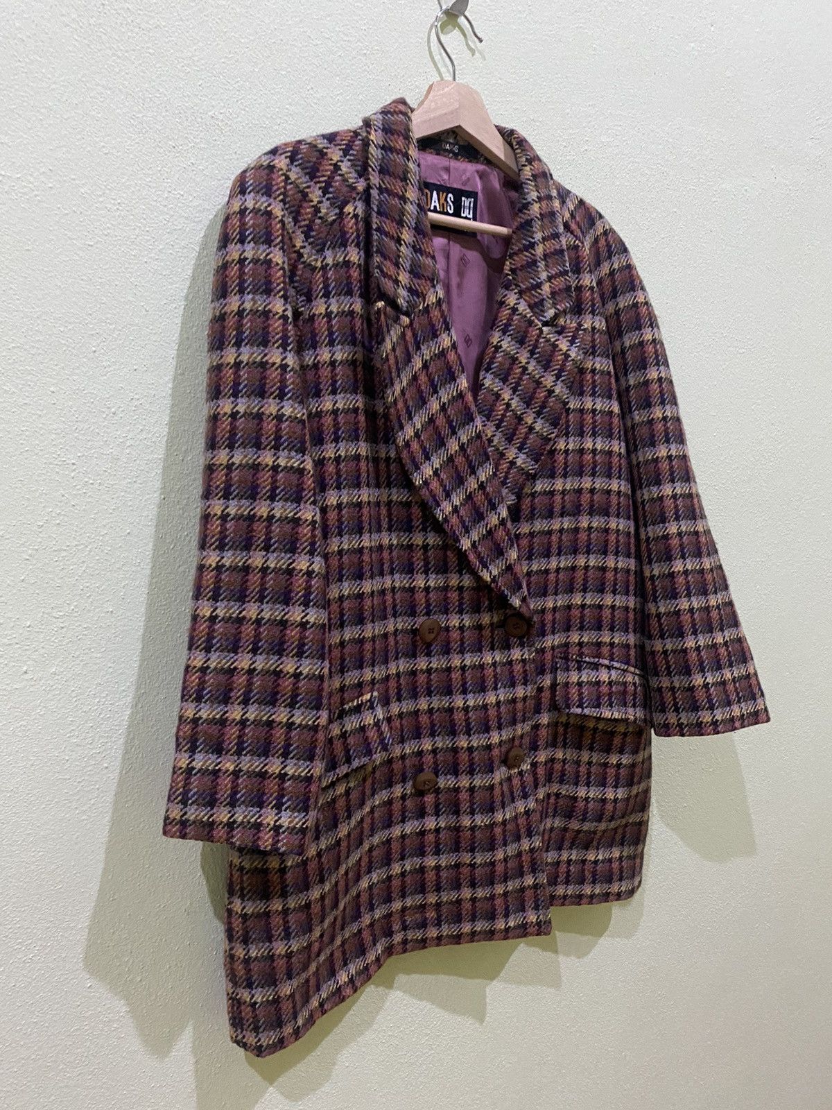 DAKS × Designer DARK ENGLAND WOOL JACKET Size US L / EU 52-54 / 3 - 4 Thumbnail