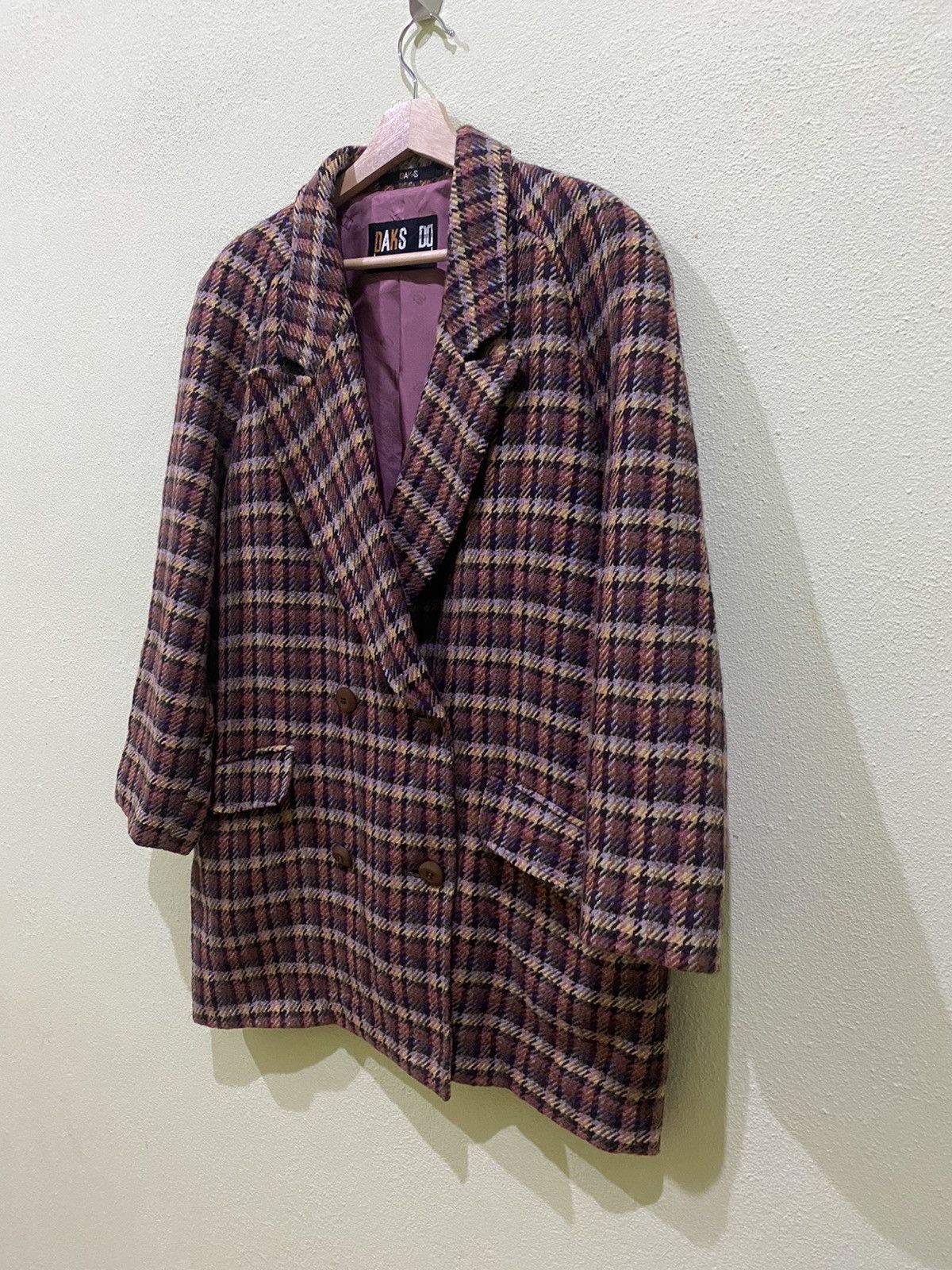 DAKS × Designer DARK ENGLAND WOOL JACKET Size US L / EU 52-54 / 3 - 3 Thumbnail