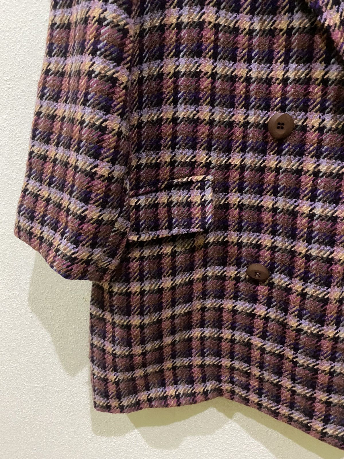 DAKS × Designer DARK ENGLAND WOOL JACKET Size US L / EU 52-54 / 3 - 7 Thumbnail