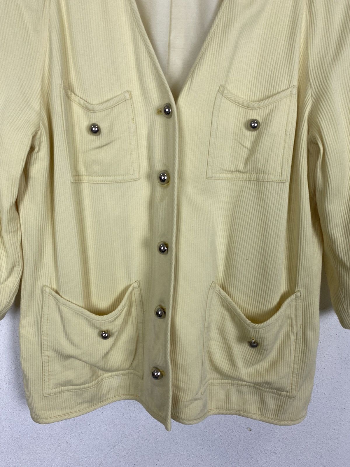 Designer × Valentino Valentino Corduroy Jacket -Gk154 Size US S / EU 44-46 / 1 - 4 Thumbnail