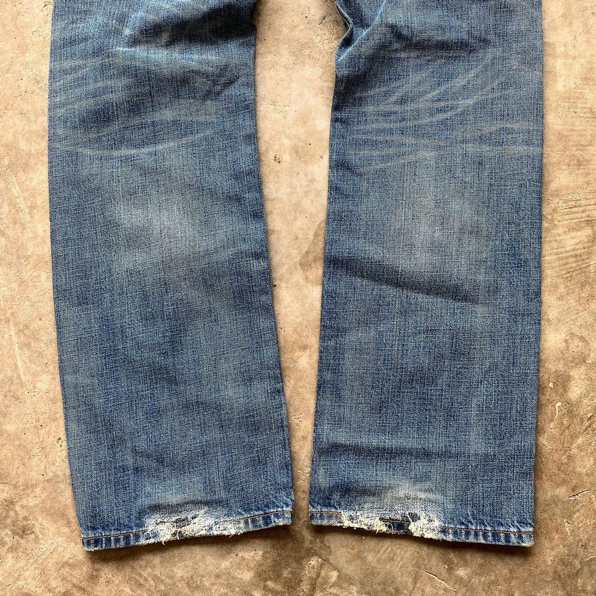 Levi's Vintage Levi’s 501 Distressed Jeans – Classic Size US 31 - 9 Thumbnail