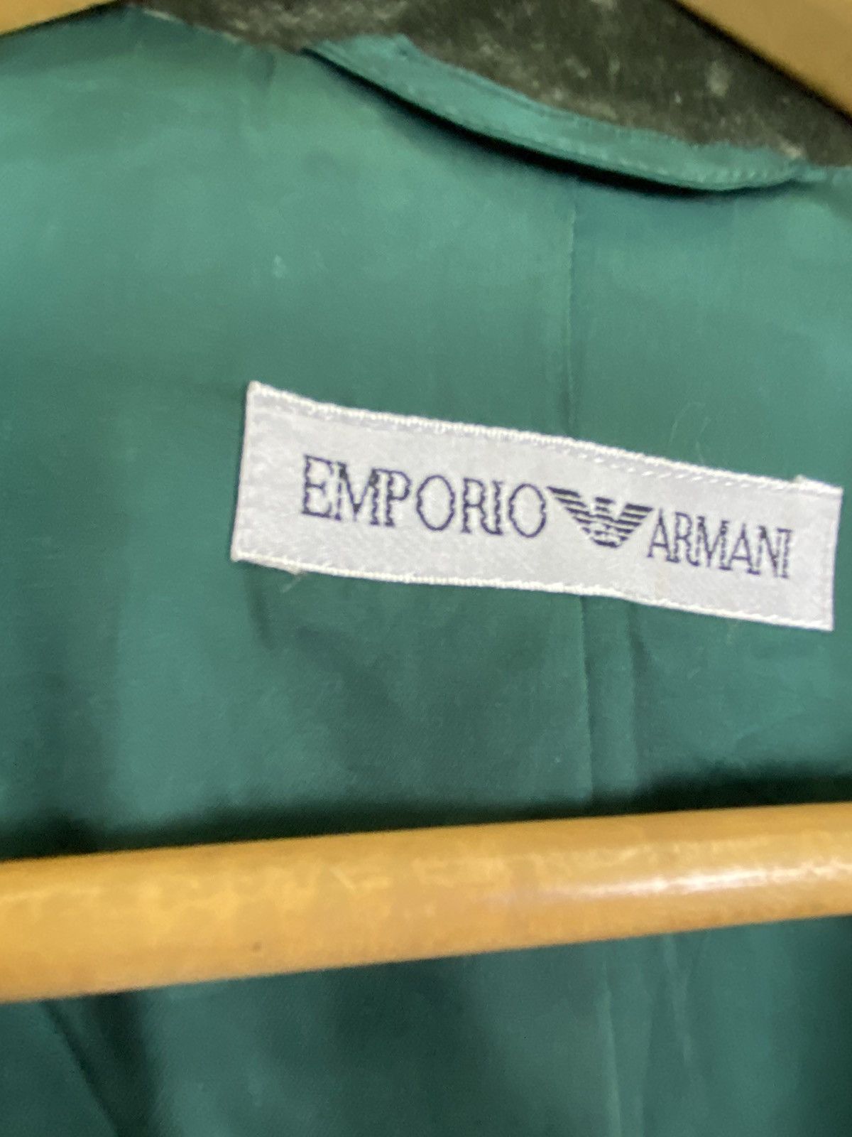 Designer × Emporio Armani EMPORIO ARMANI VELVET JACKET Size US S / EU 44-46 / 1 - 7 Thumbnail