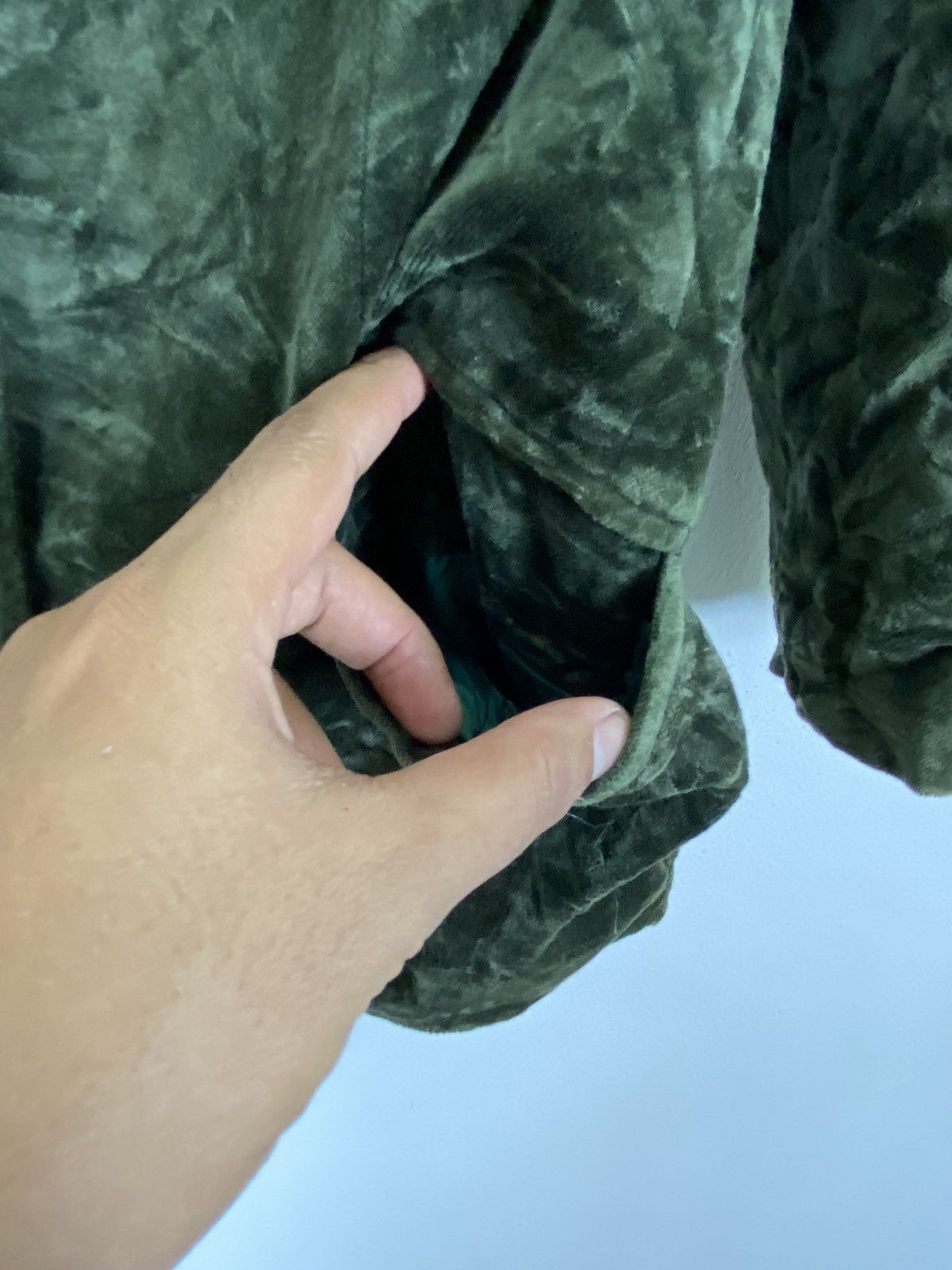 Designer × Emporio Armani EMPORIO ARMANI VELVET JACKET Size US S / EU 44-46 / 1 - 6 Thumbnail