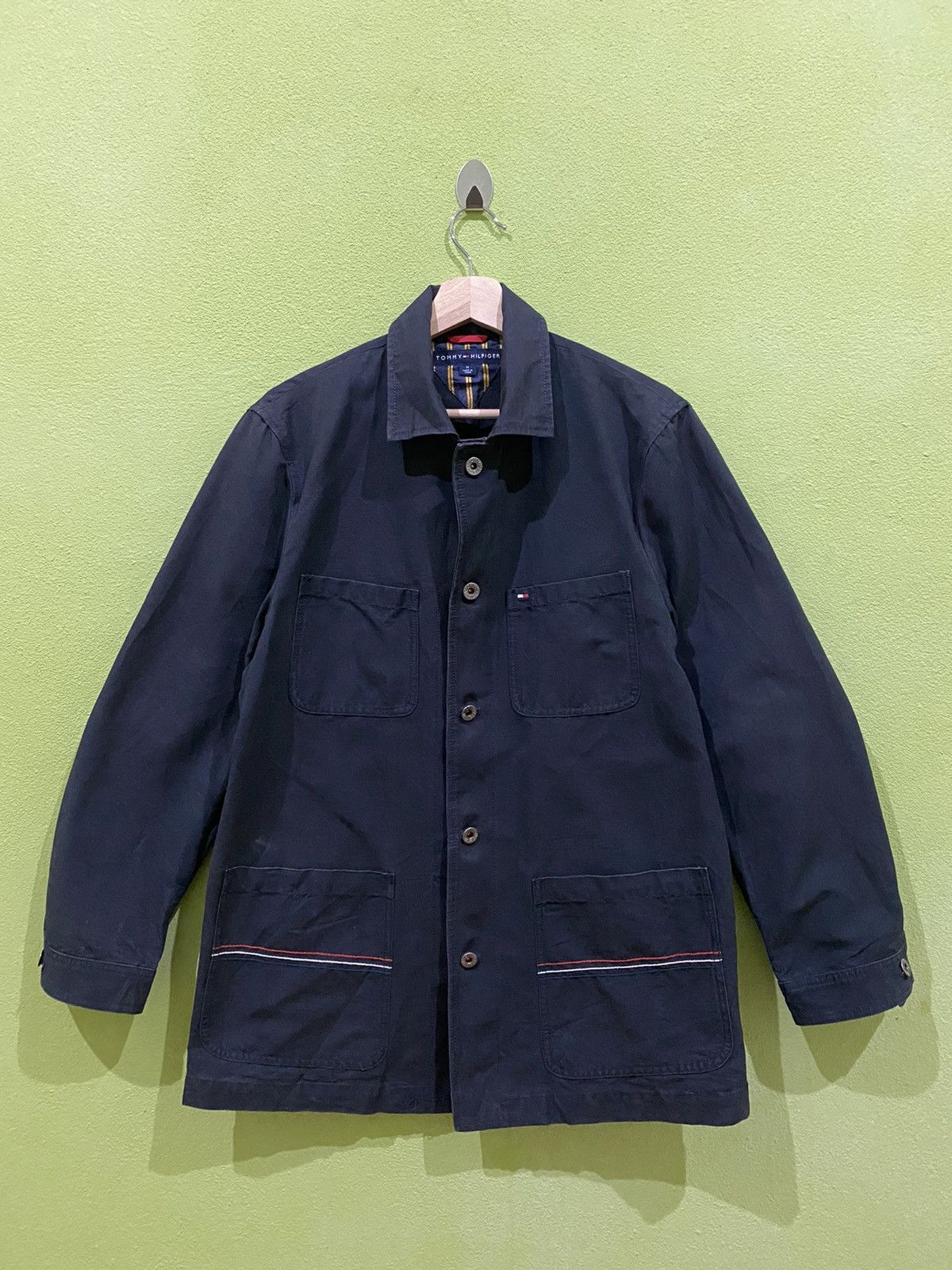 TOMMY HILFIGER MILITARY MULTIPOCKET CHORE JACKET
