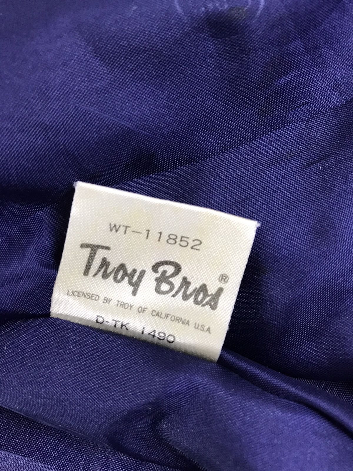 Vintage Vintage Varsity Jacket Troys Bros California Sport Life Size US S / EU 44-46 / 1 - 8 Thumbnail