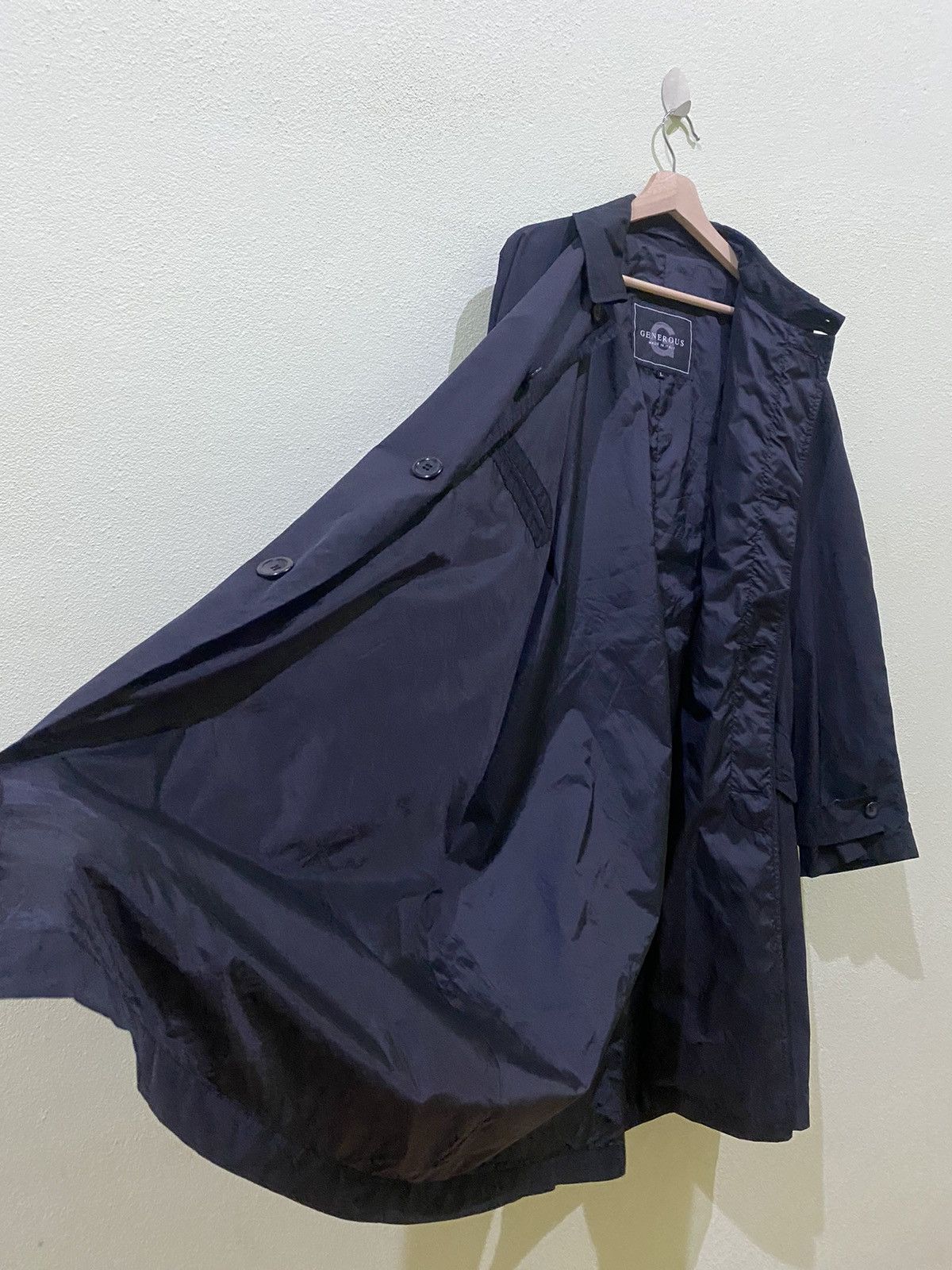 Designer GENEROUS MADE IN ITALY TRANSCOAT Size US L / EU 52-54 / 3 - 7 Thumbnail