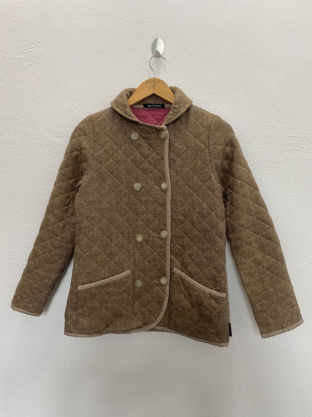 Designer × Traditional Weatherwear Traditional Weatherwear Wool Quilted Button Jacket Size US XS / EU 42 / 0 - 2 Thumbnail
