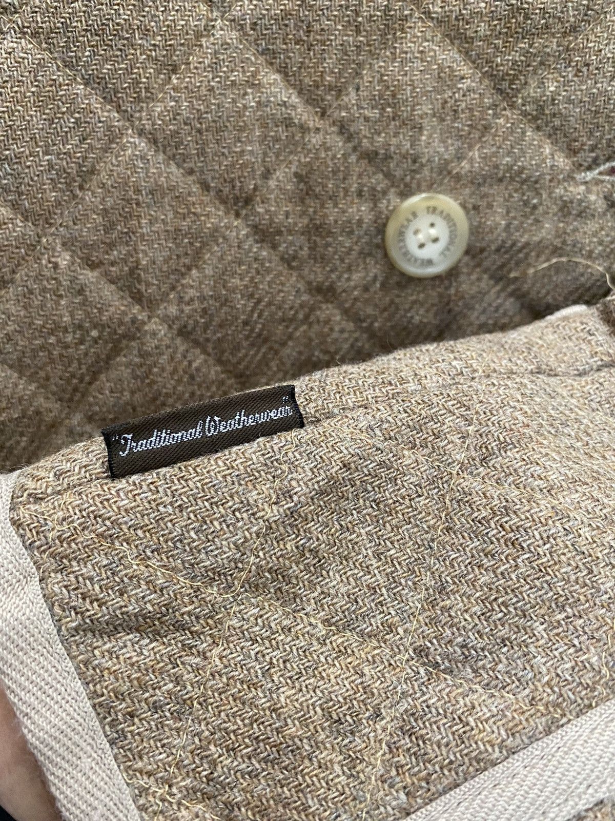 Designer × Traditional Weatherwear Traditional Weatherwear Wool Quilted Button Jacket Size US XS / EU 42 / 0 - 10 Thumbnail