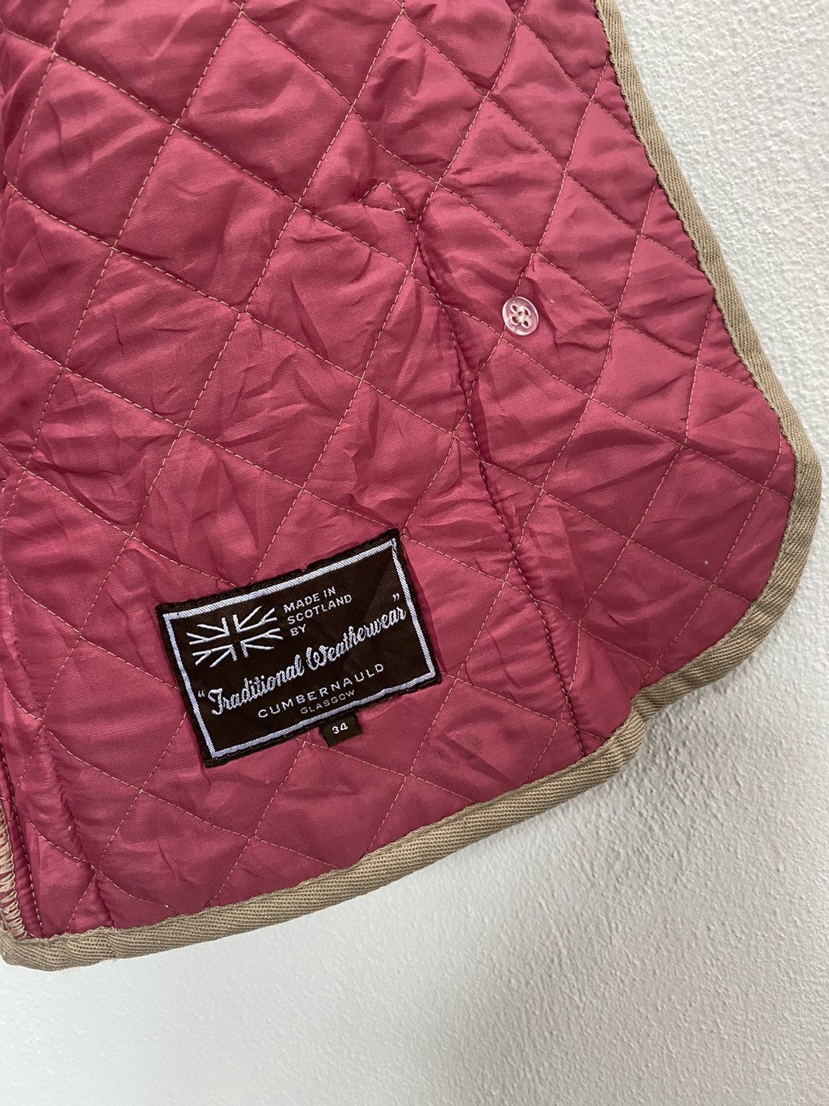 Designer × Traditional Weatherwear Traditional Weatherwear Wool Quilted Button Jacket Size US XS / EU 42 / 0 - 14 Thumbnail