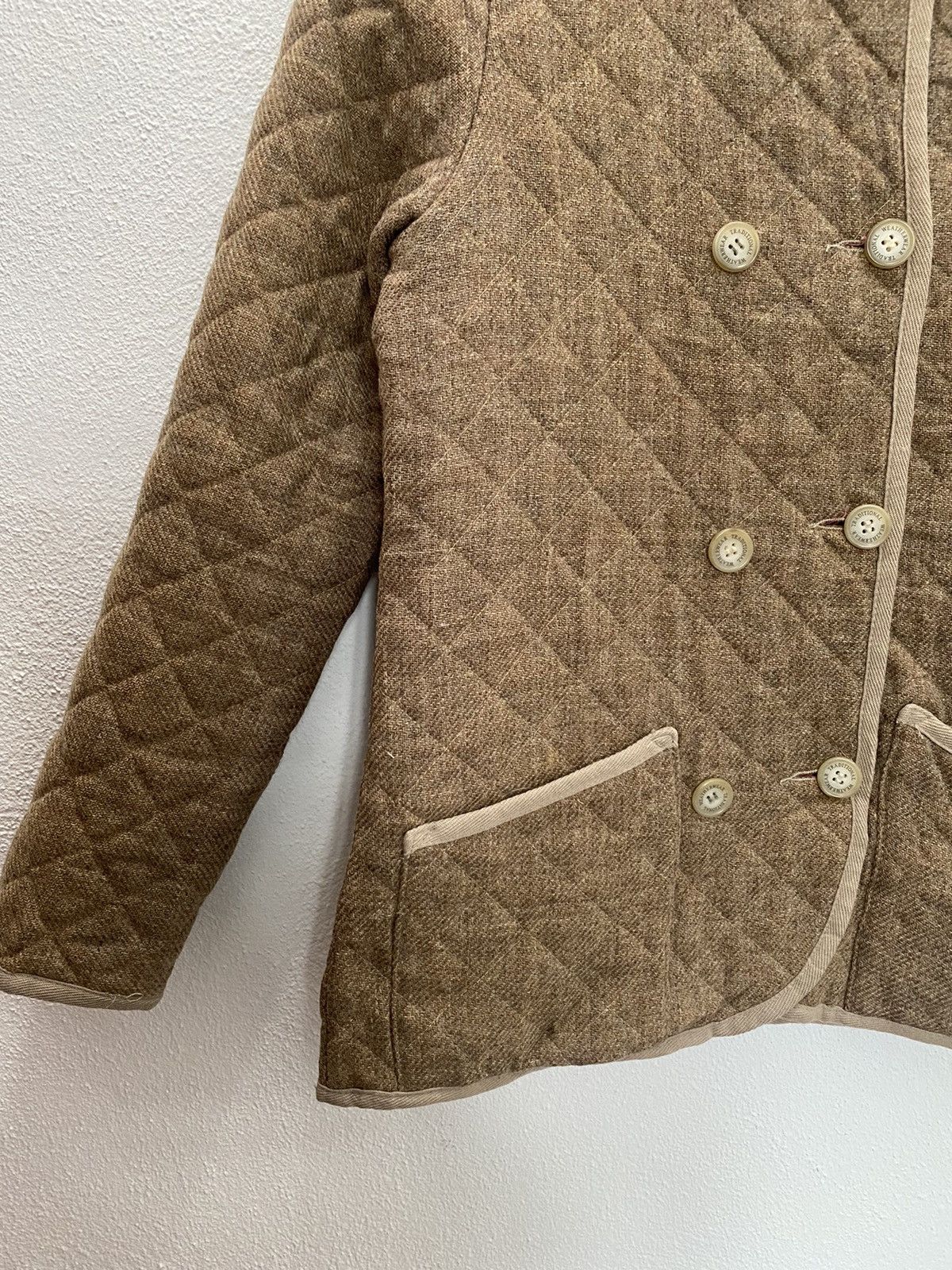 Designer × Traditional Weatherwear Traditional Weatherwear Wool Quilted Button Jacket Size US XS / EU 42 / 0 - 5 Thumbnail