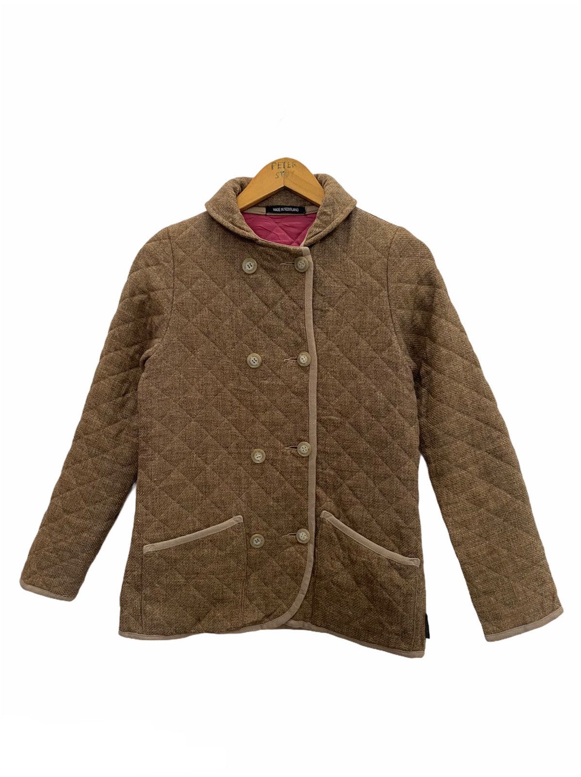 Designer × Traditional Weatherwear Traditional Weatherwear Wool Quilted Button Jacket Size US XS / EU 42 / 0 - 1 Thumbnail