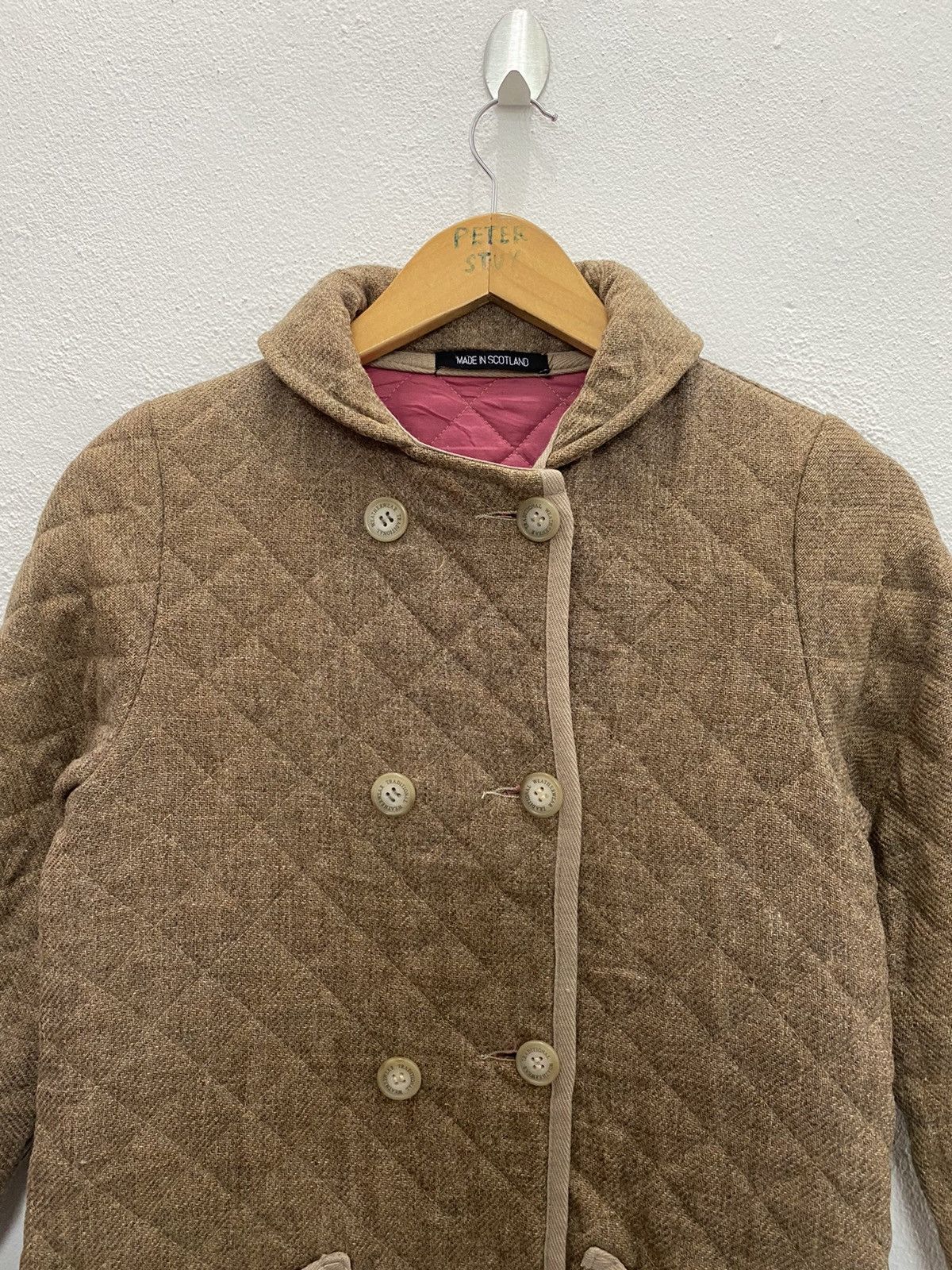 Designer × Traditional Weatherwear Traditional Weatherwear Wool Quilted Button Jacket Size US XS / EU 42 / 0 - 3 Thumbnail