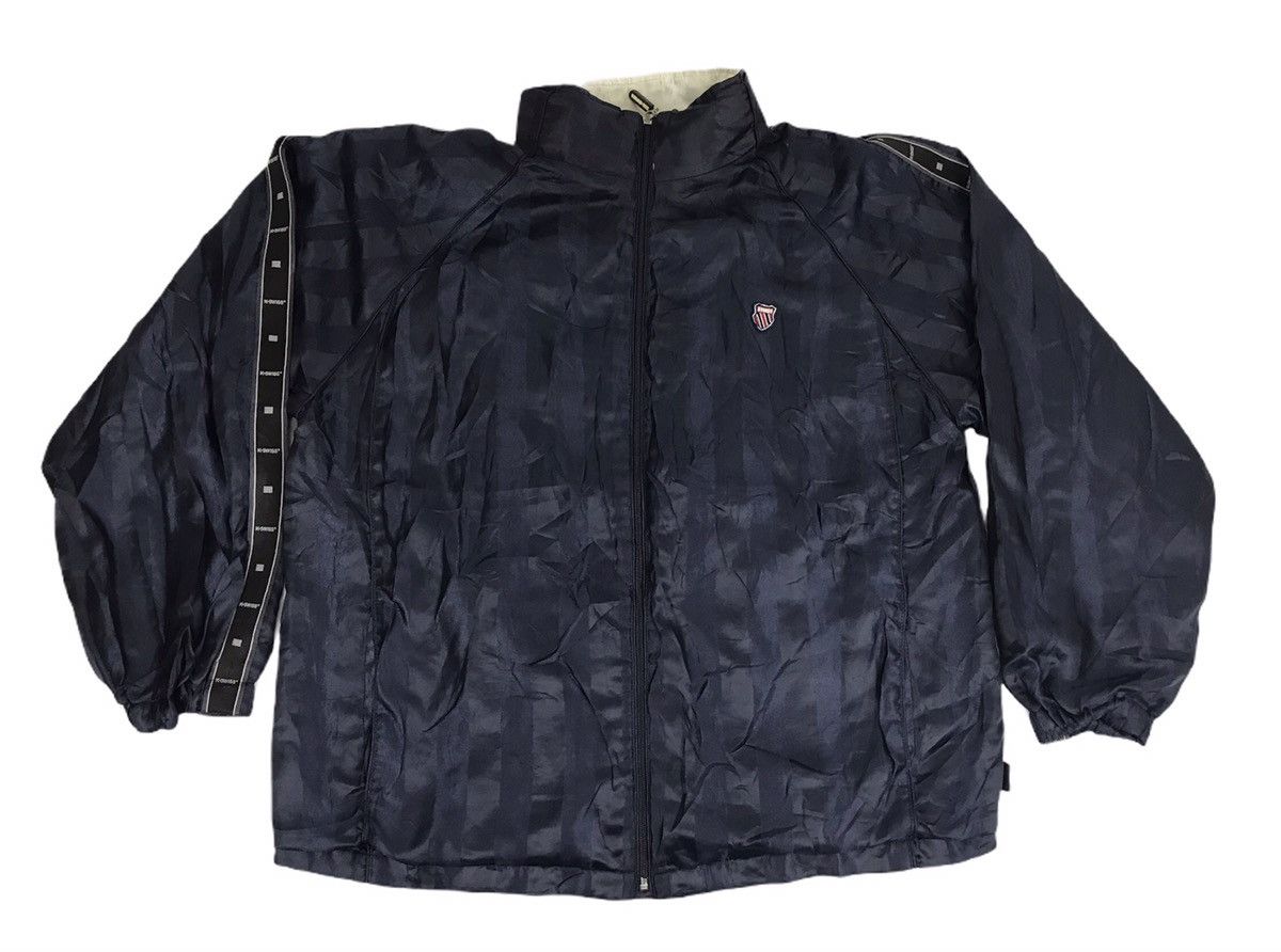 K-Swiss K Swiss Windbreaker Jacket Sweatshirt Hoodies Winter Wear Size US L / EU 52-54 / 3 - 1 Thumbnail