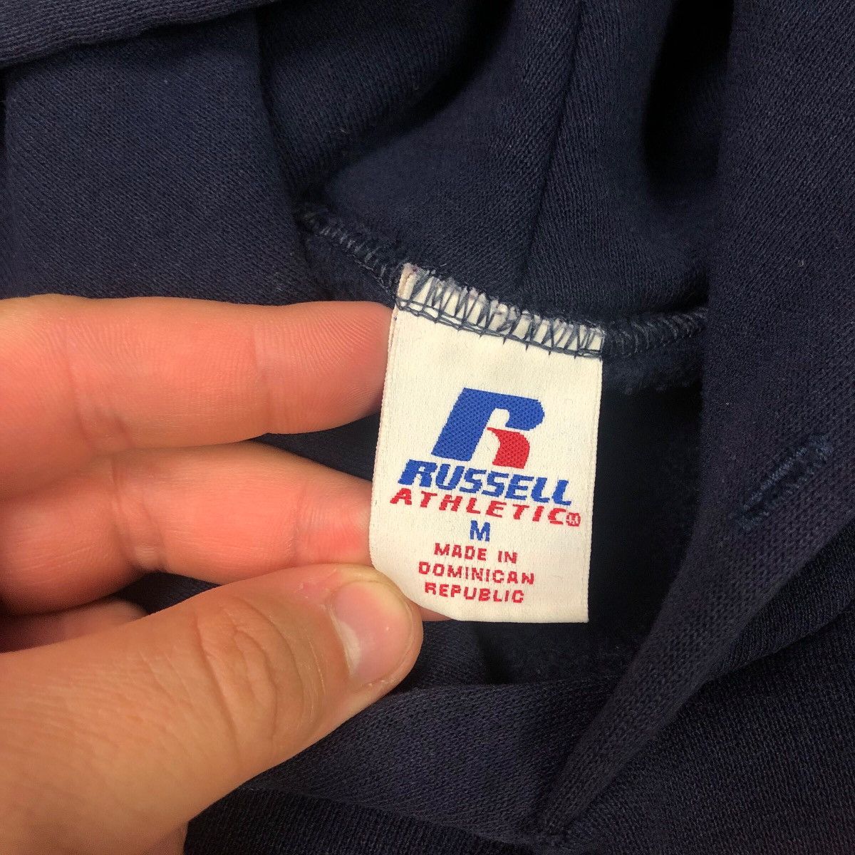 Russell Athletic × Vintage VNTG Russell Athletic Collegiate Navy Sweatshirt Adult M Size US M / EU 48-50 / 2 - 4 Thumbnail