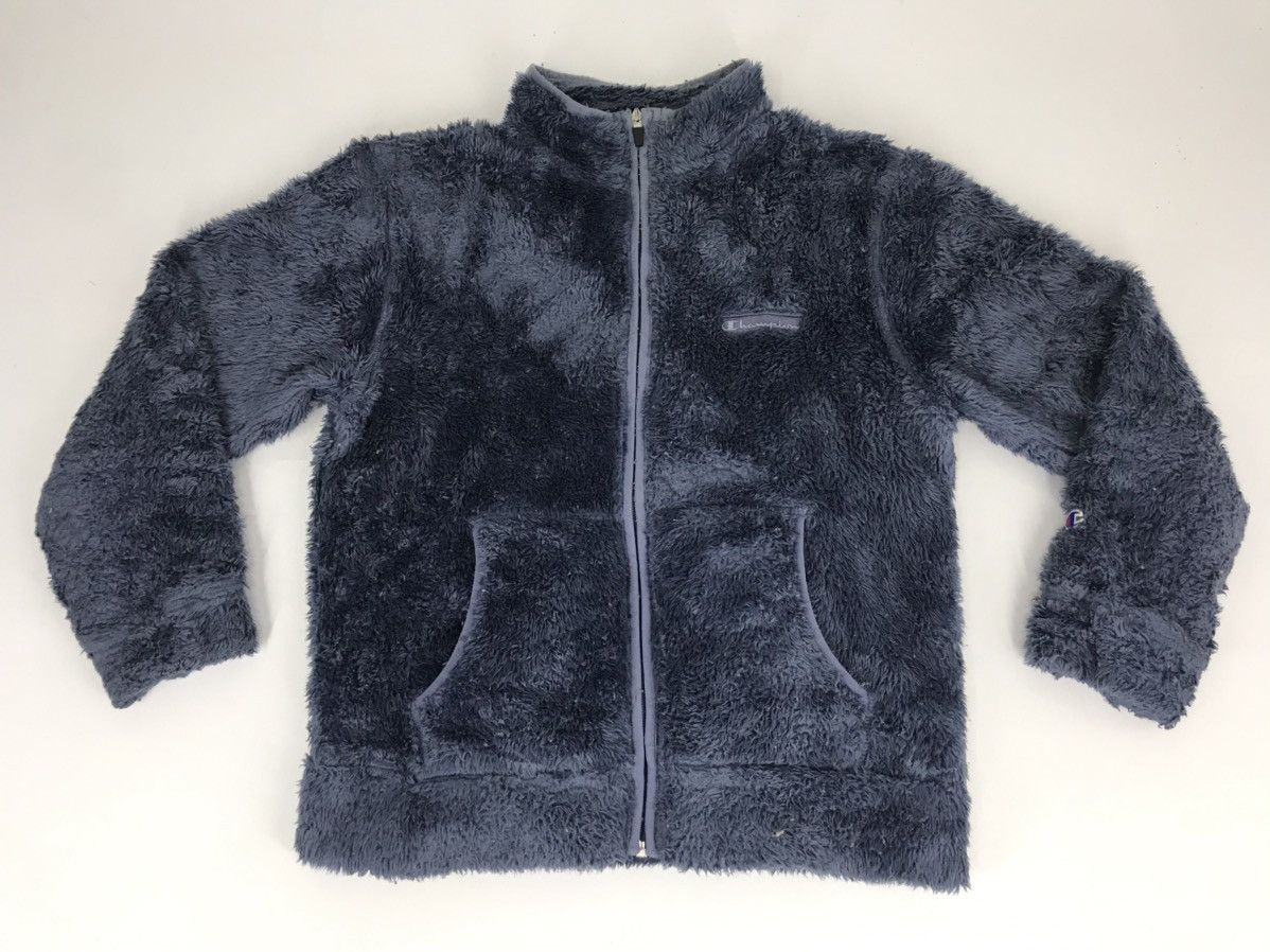 Champion Fluffy Fleece Sweatshirt Hoodies Jacket