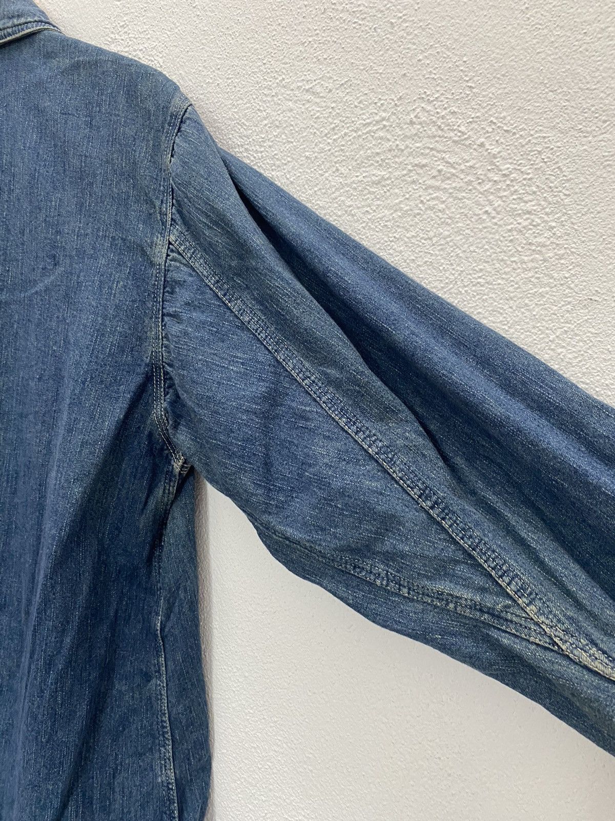 Denime Bayleaf Jeans 271 Wastern Union Made 221 Denim Jacket Size US M / EU 48-50 / 2 - 9 Thumbnail
