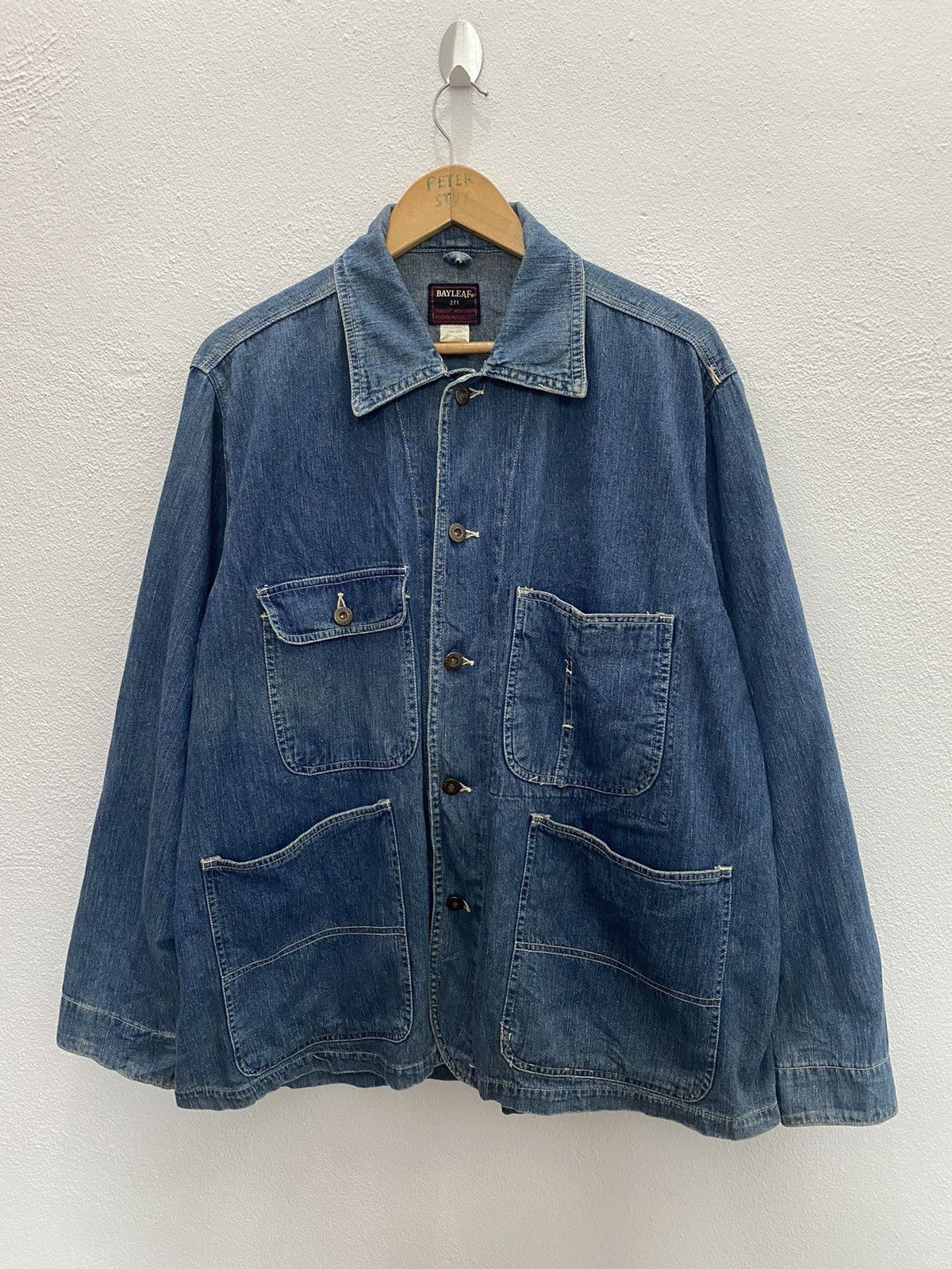 Denime Bayleaf Jeans 271 Wastern Union Made 221 Denim Jacket Size US M / EU 48-50 / 2 - 2 Thumbnail