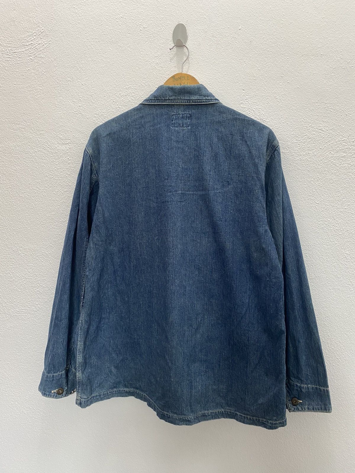 Denime Bayleaf Jeans 271 Wastern Union Made 221 Denim Jacket Size US M / EU 48-50 / 2 - 7 Thumbnail