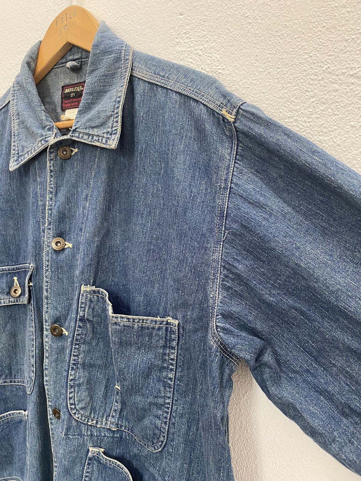 Denime Bayleaf Jeans 271 Wastern Union Made 221 Denim Jacket Size US M / EU 48-50 / 2 - 5 Thumbnail