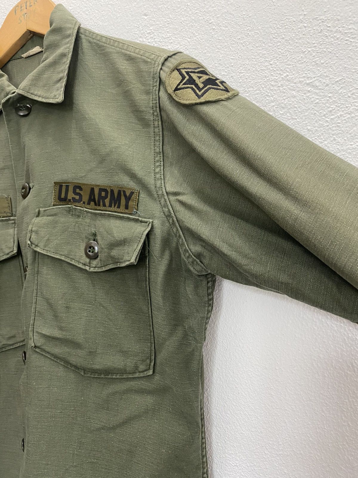 Vintage VINTAGE US ARMY BUTTON SHIRT Size US S / EU 44-46 / 1 - 5 Thumbnail