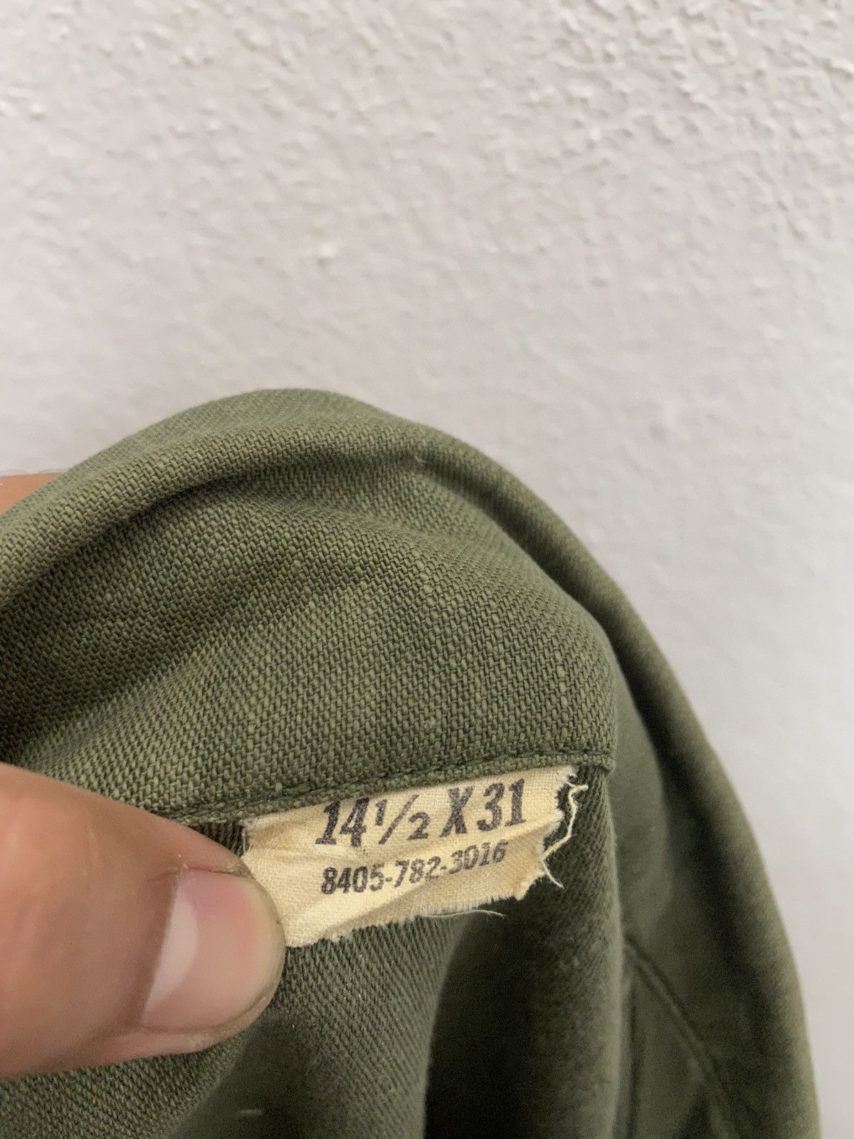 Vintage VINTAGE US ARMY BUTTON SHIRT Size US S / EU 44-46 / 1 - 10 Thumbnail