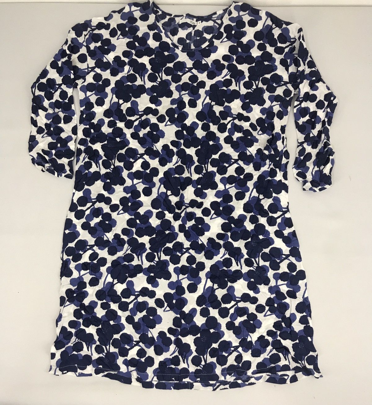 Natural Laundry Long Tee Floral Polka dot Blouse